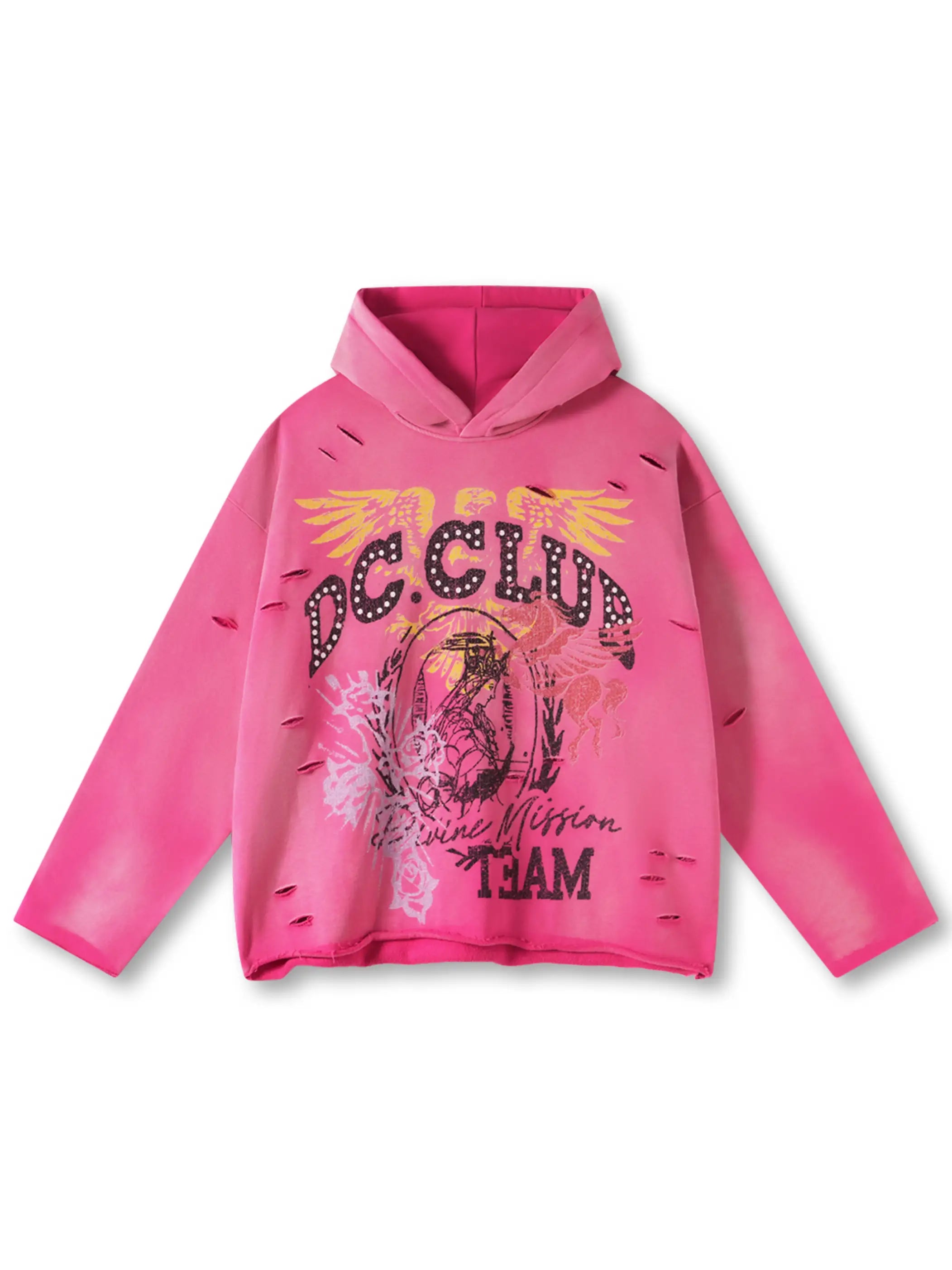 Sudadera con Capucha Angel Trap Club-416