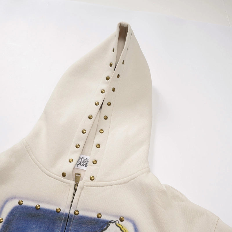 Bavette à clous Vixen Zip-769