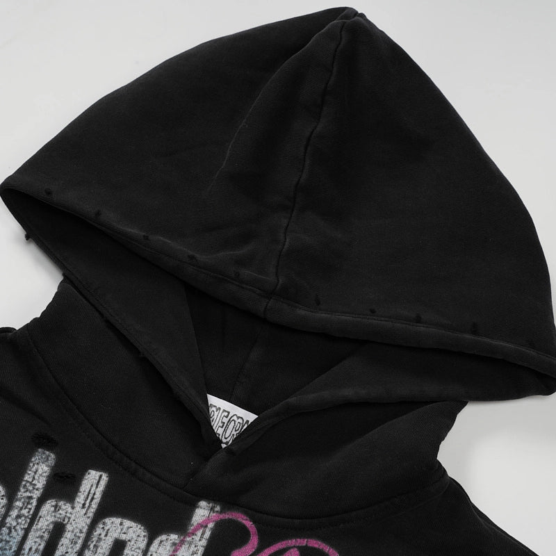 Sudadera con capucha Faded Alien Vixen-794