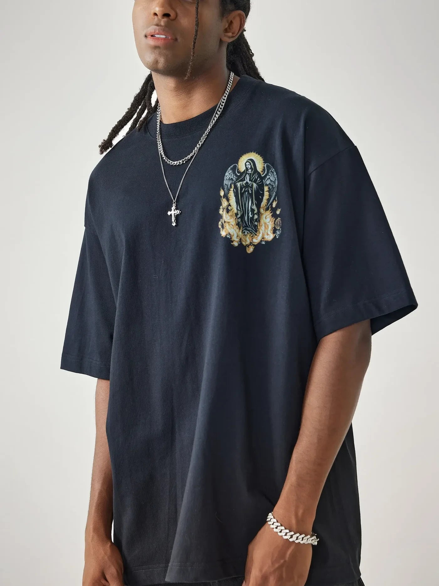 Angel’s Guard & Sacred Flame T-shirt-117