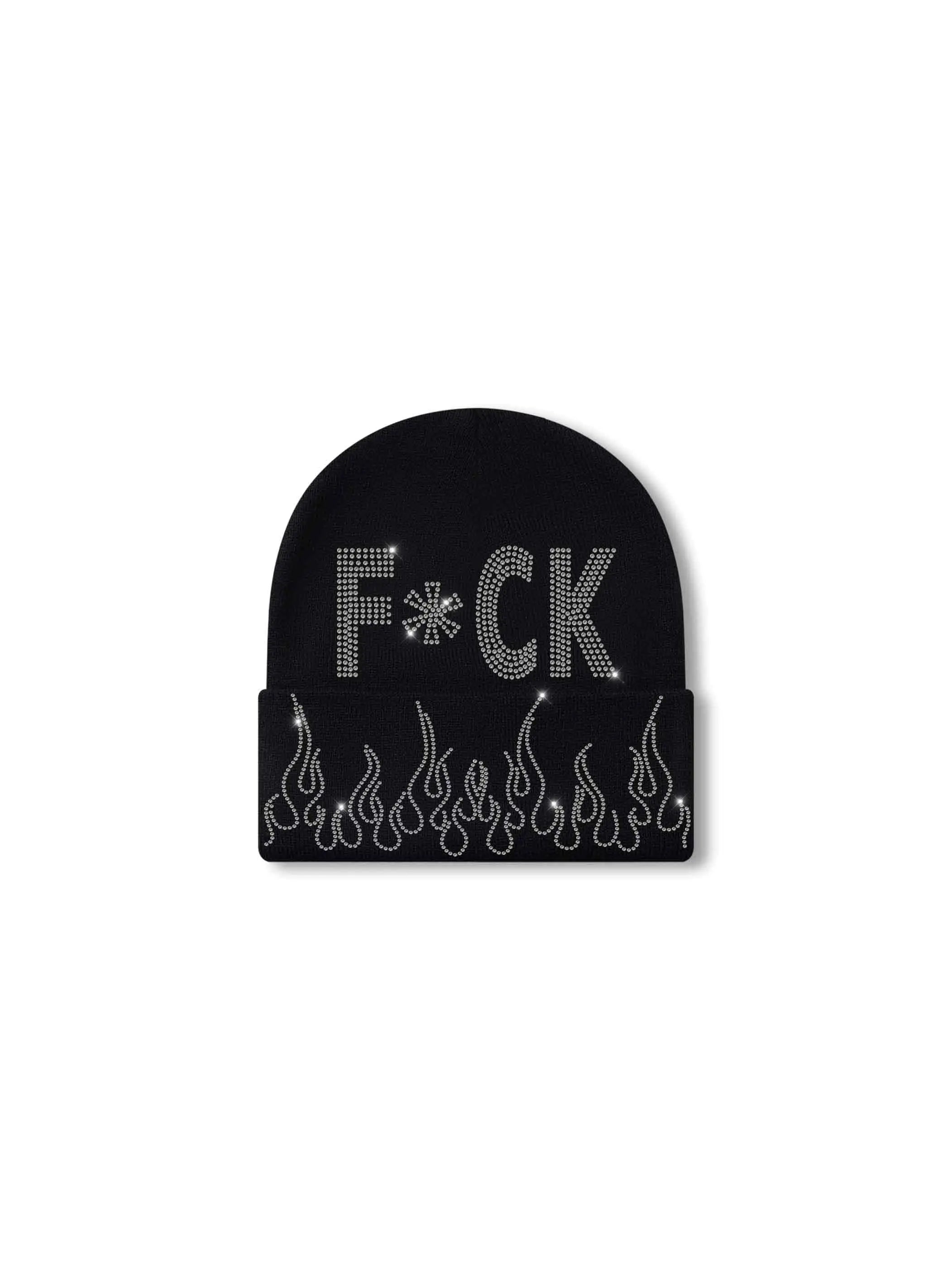 F*CK Flame Beanie-342