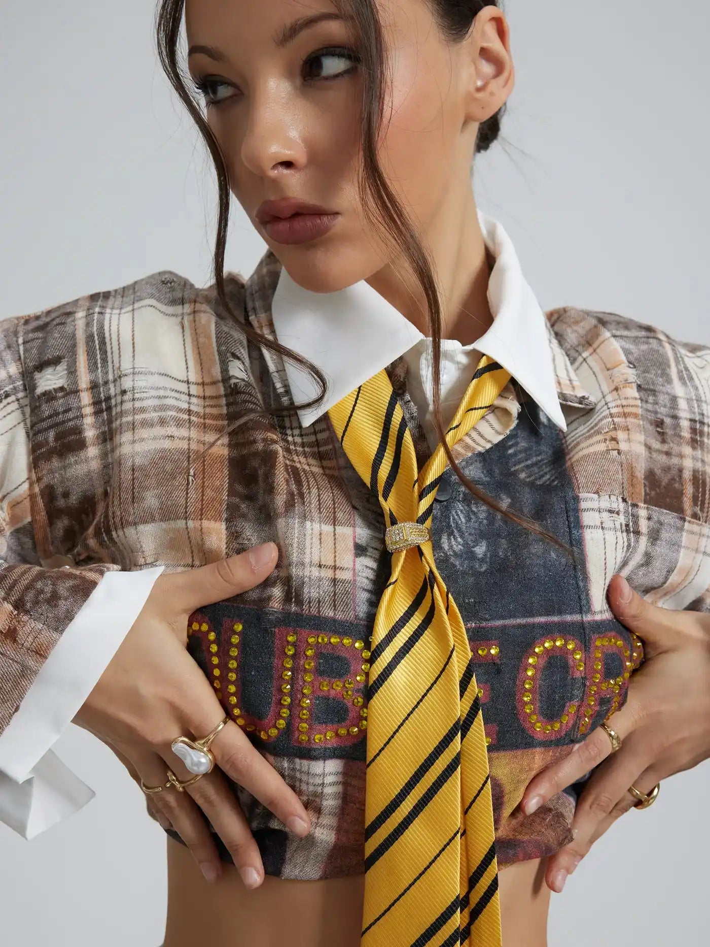 Redemption Cross Plaid Shirt-352