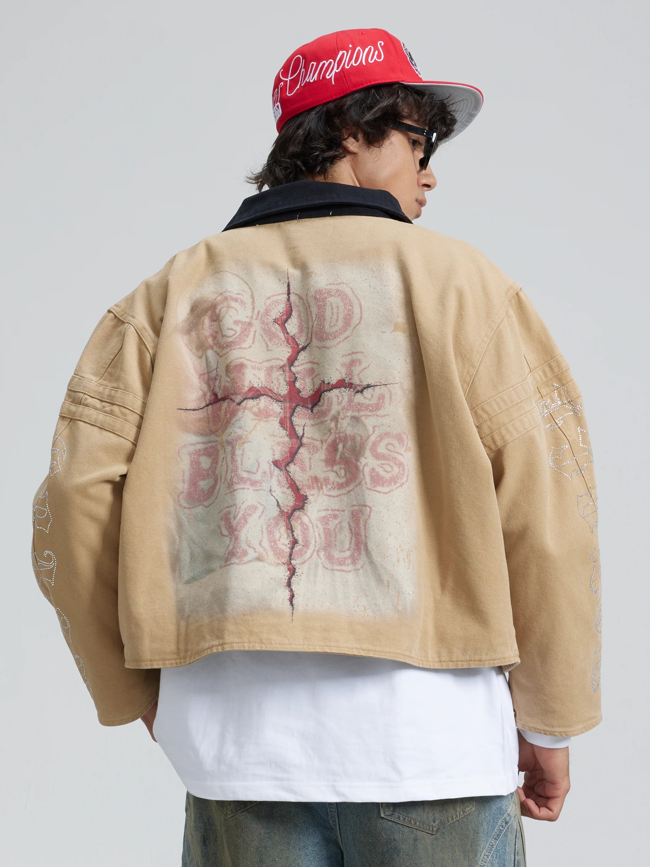 Blessed Graffiti Jacket-354