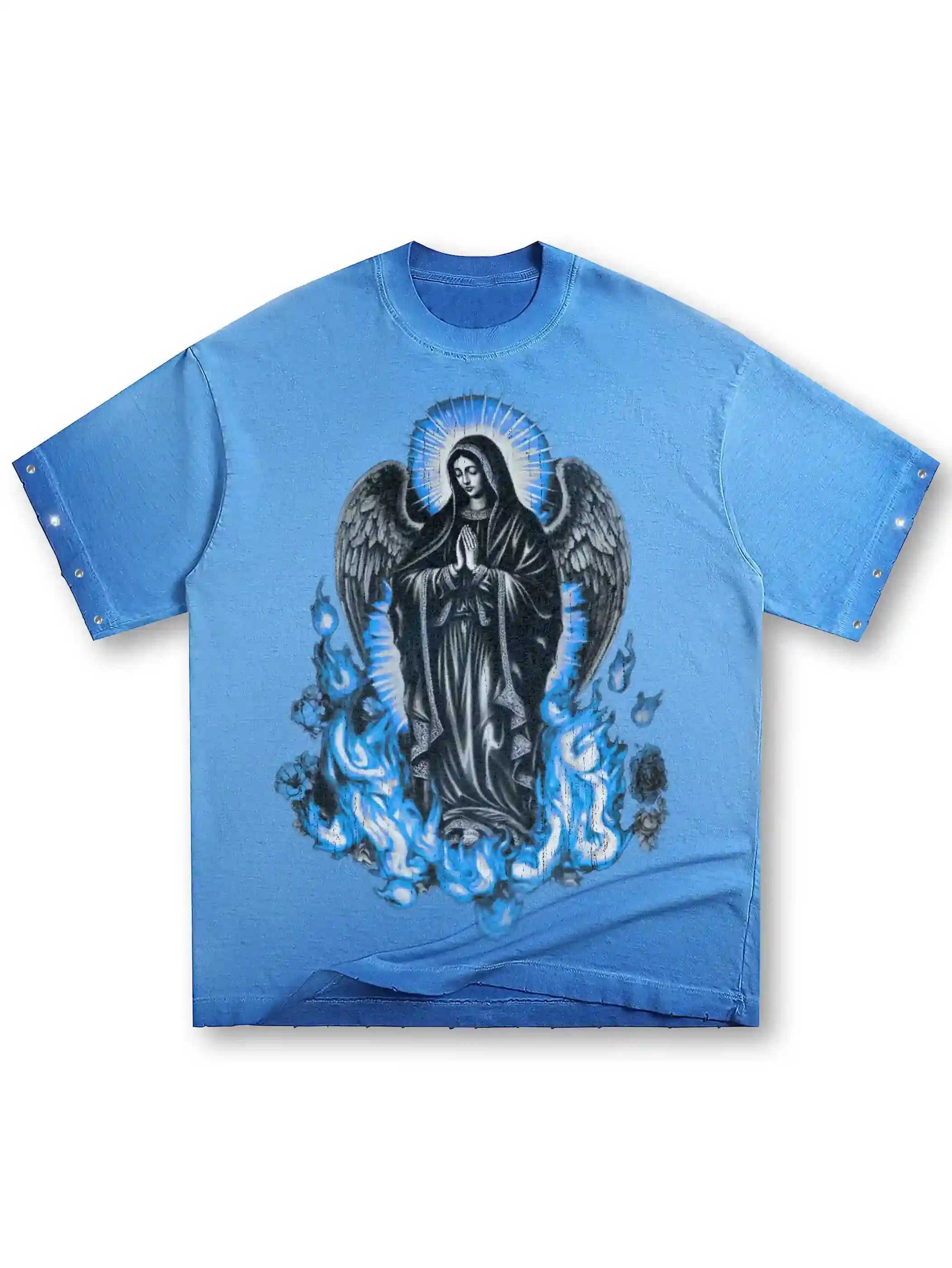 Our Lady of the Blue Flame T-shirt-185