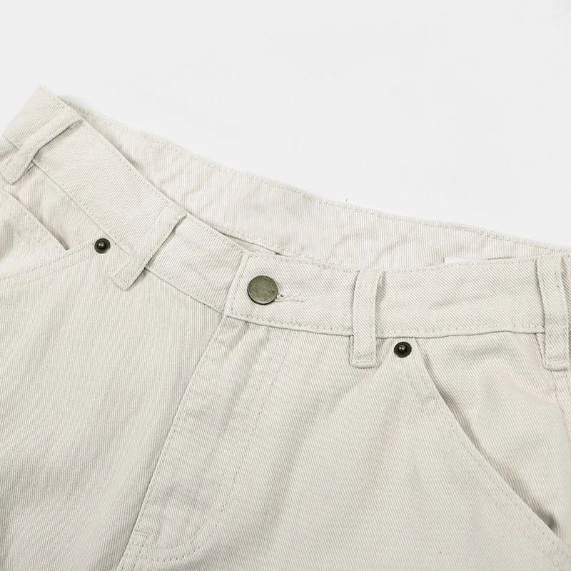 Spider Web Rhinestone Jorts-550