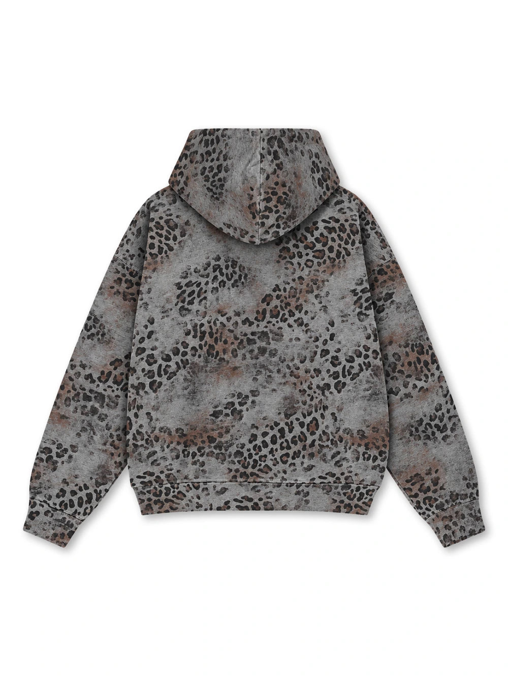 Contrast WOW Leopard Hoodie-770