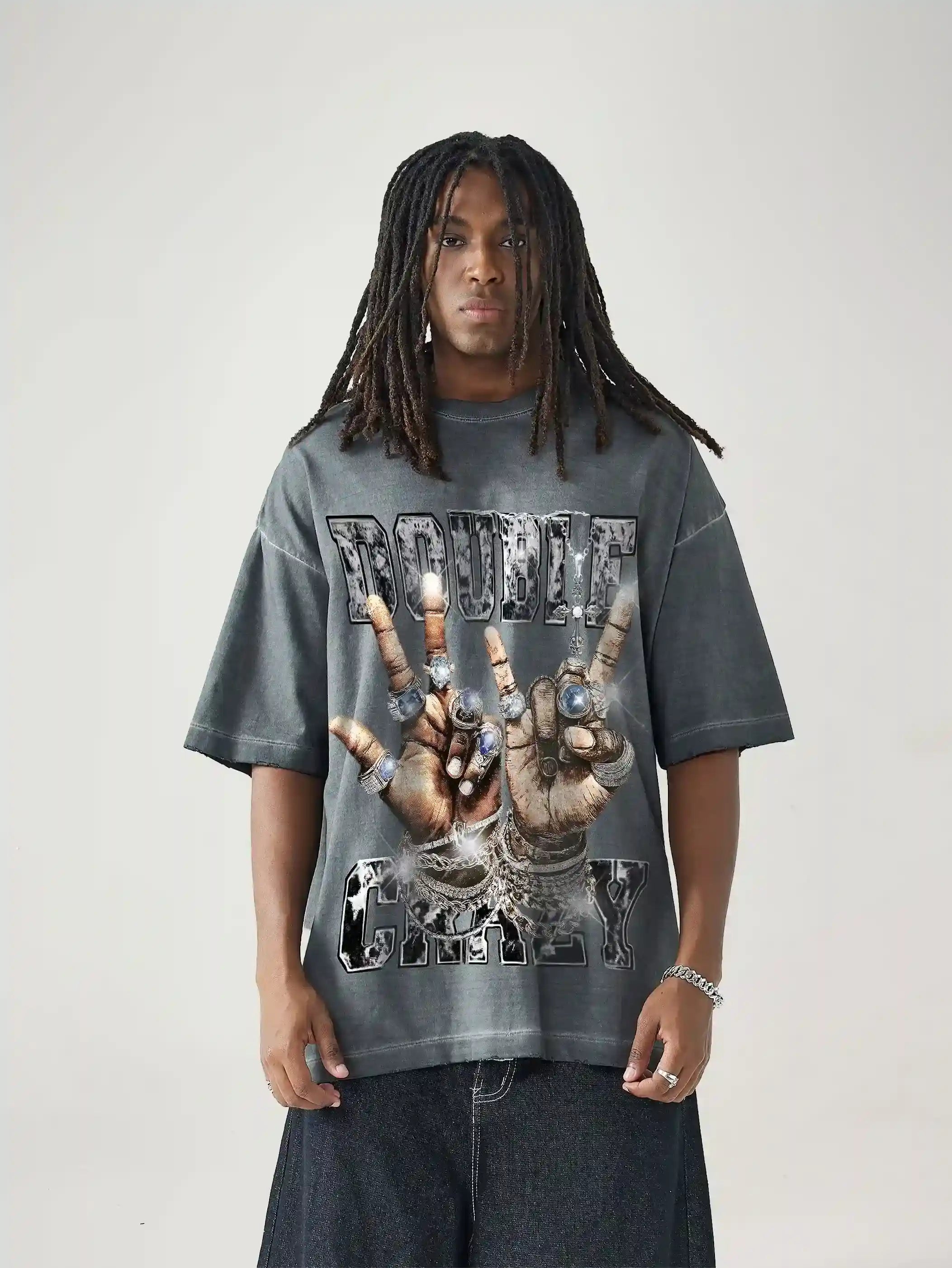 Handprint Street T-shirt-232