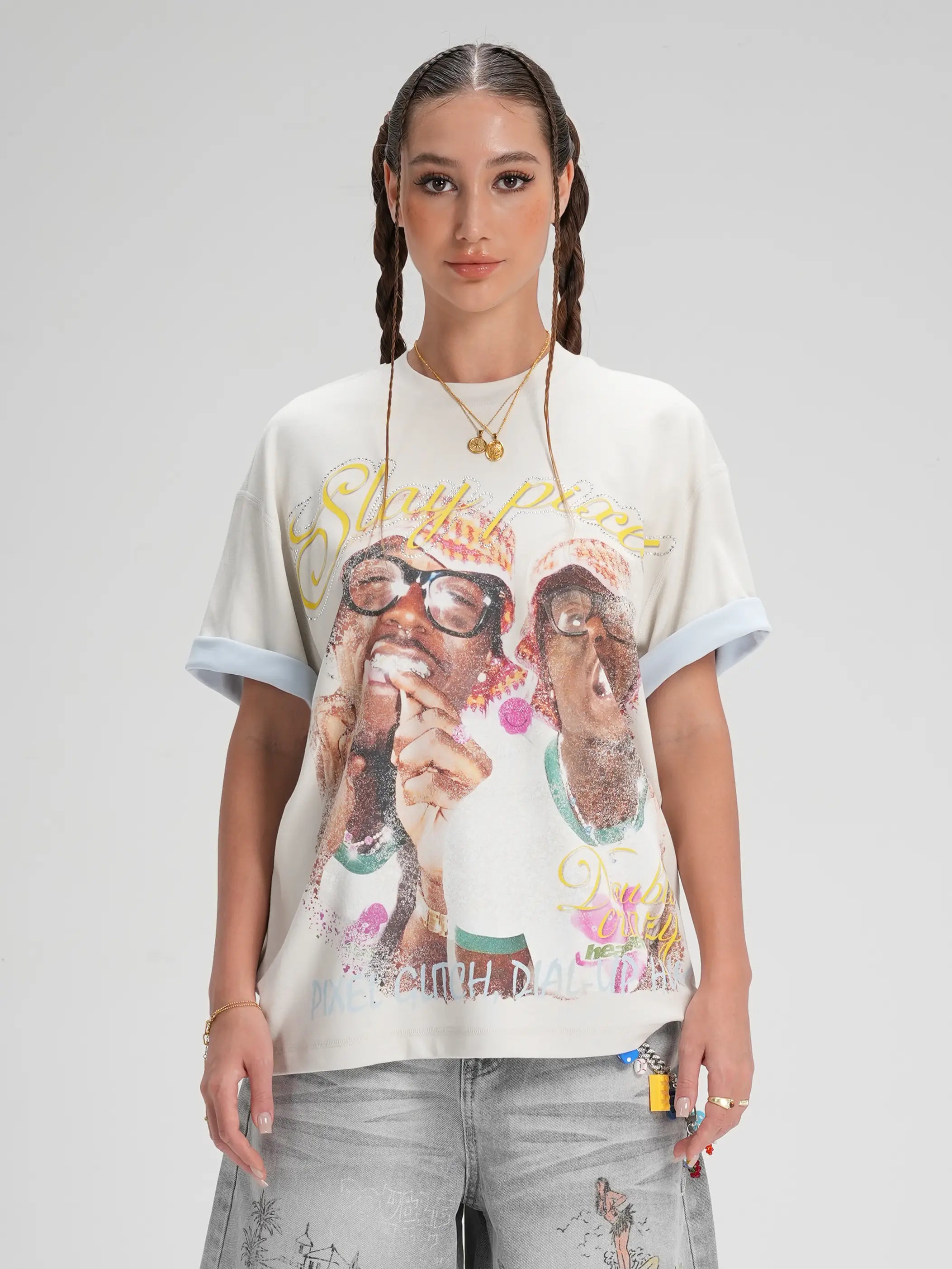 T-shirt Pixel Glam-256