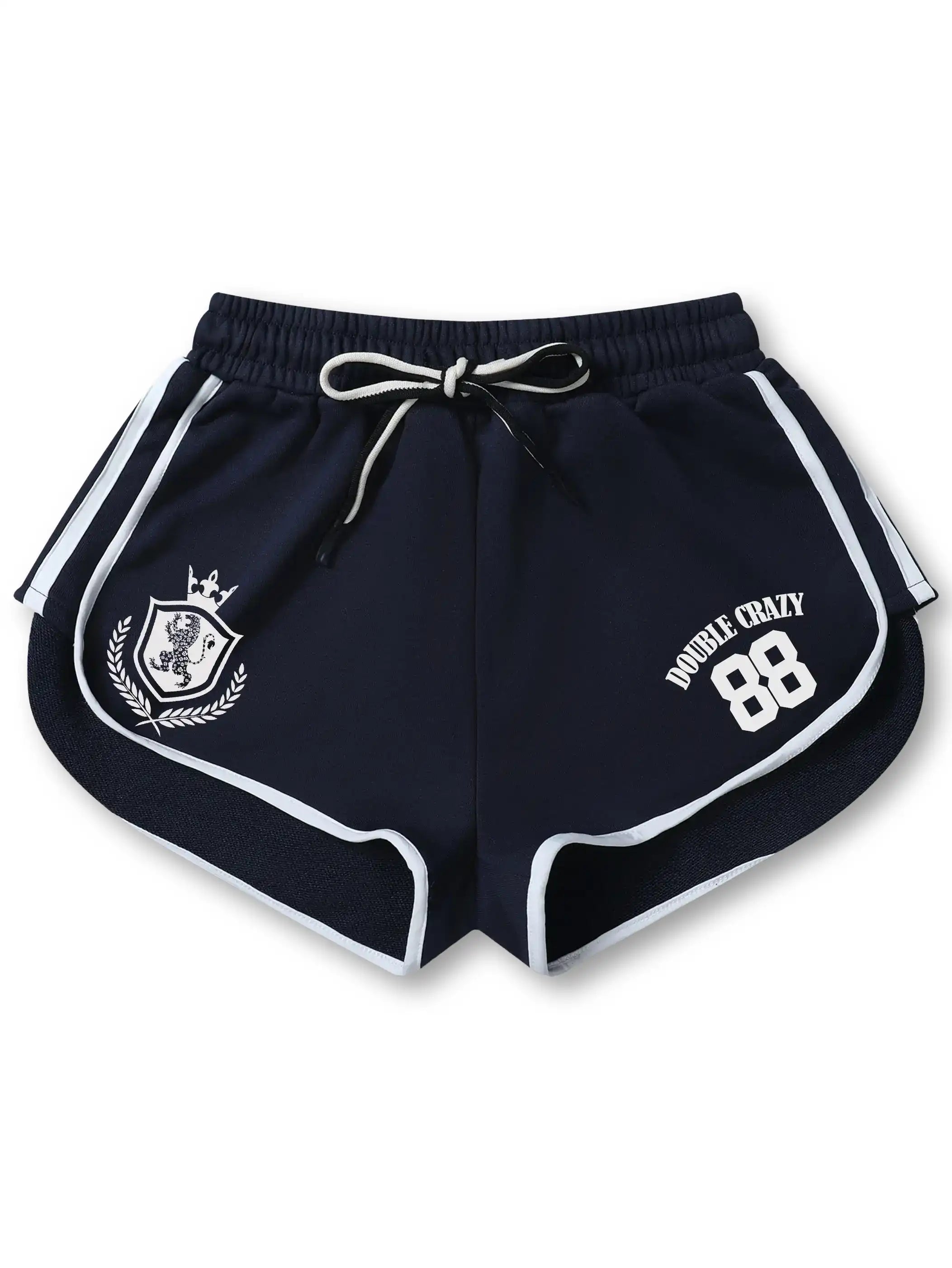 DOUBLE CRAZY 88 Athletic Shorts-274