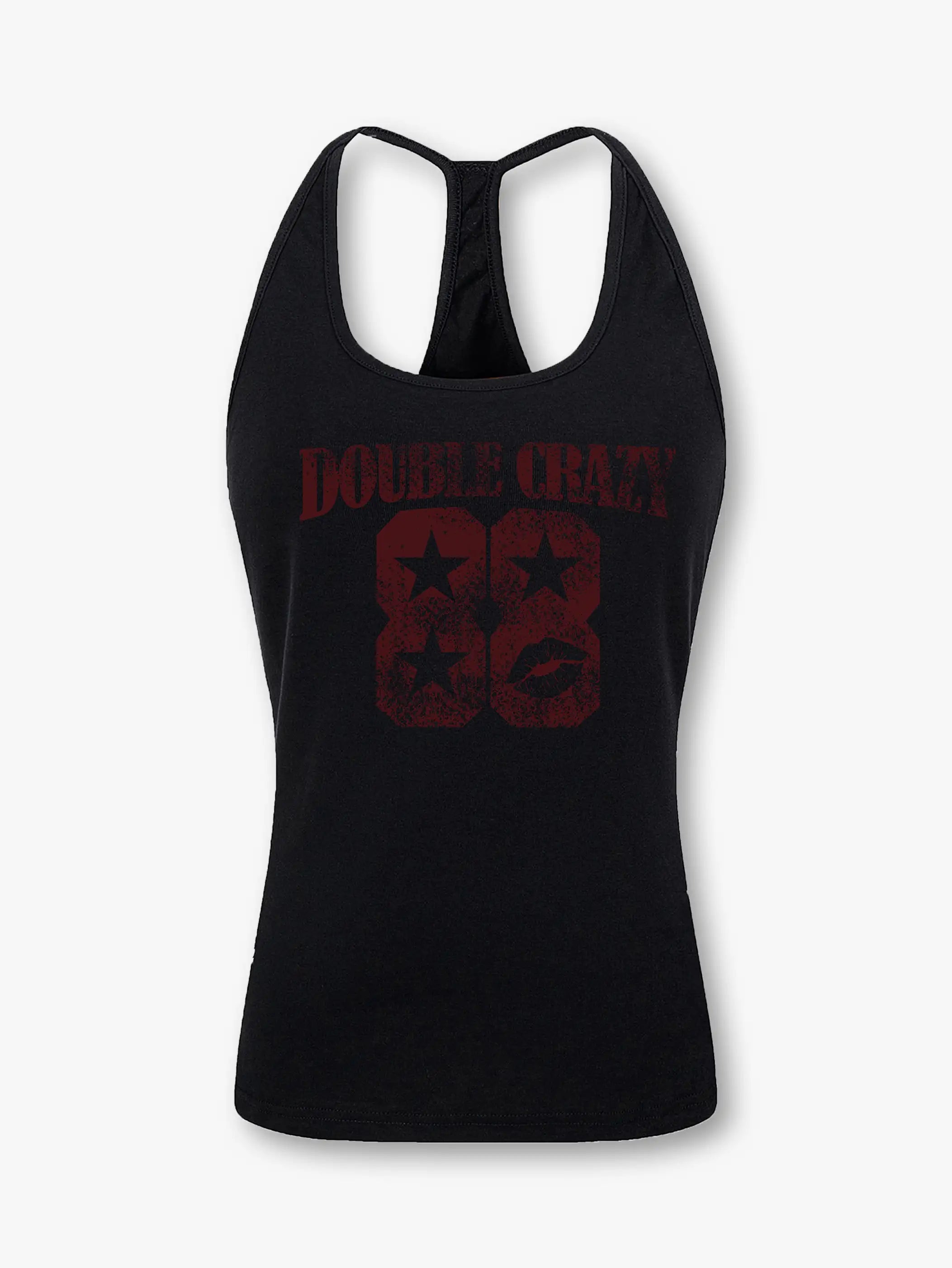 DOUBLE CRAZY 88 Star & Lips Tank-275