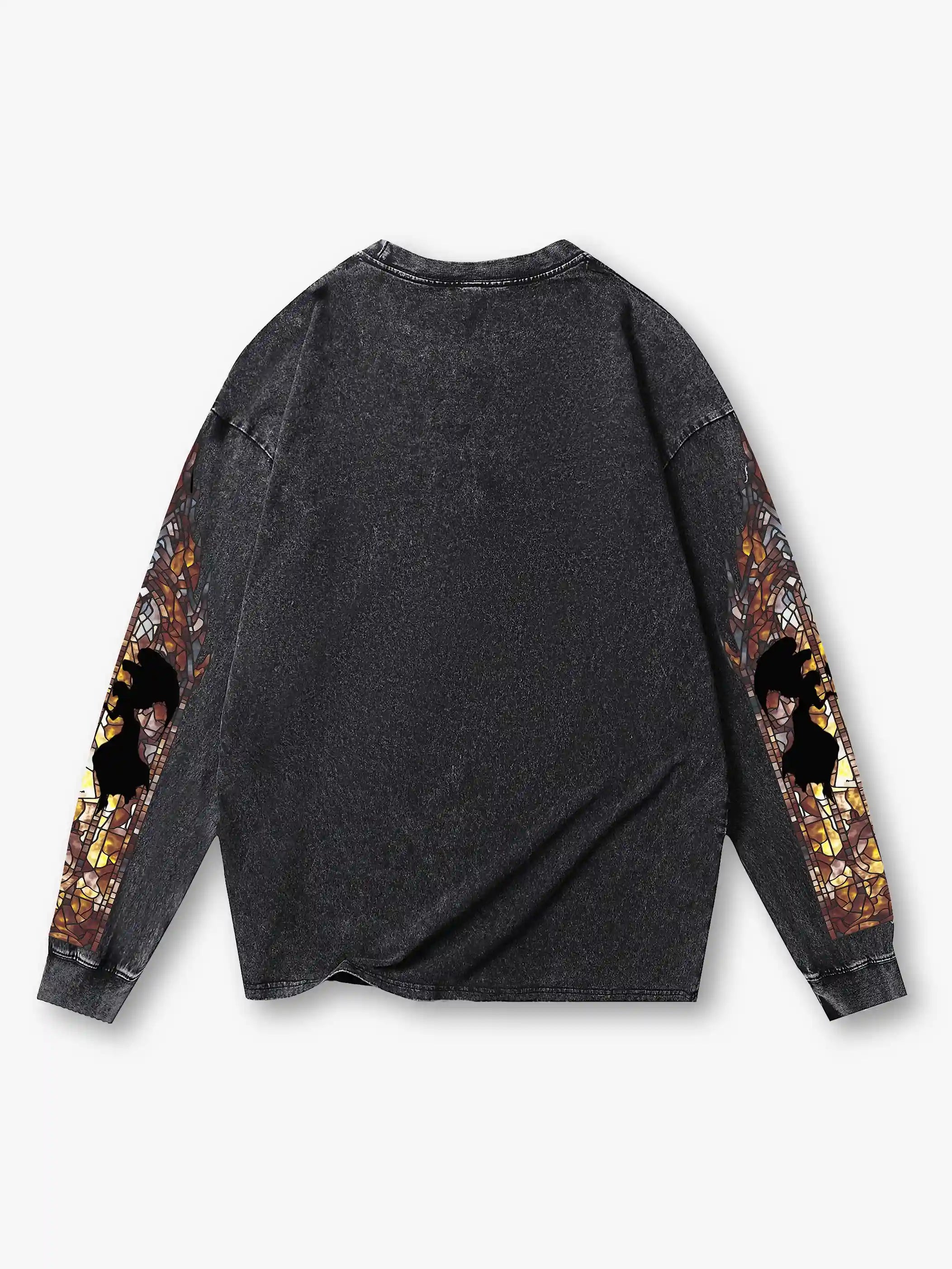 Stained Glass Graphic Sweatshirt - 159