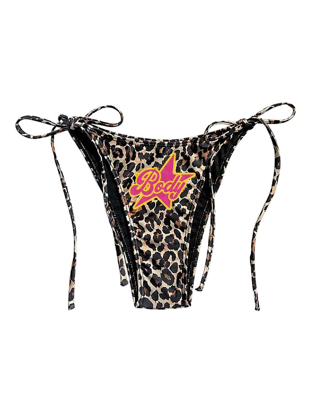 Leopard Sex Star Bikini Set-652