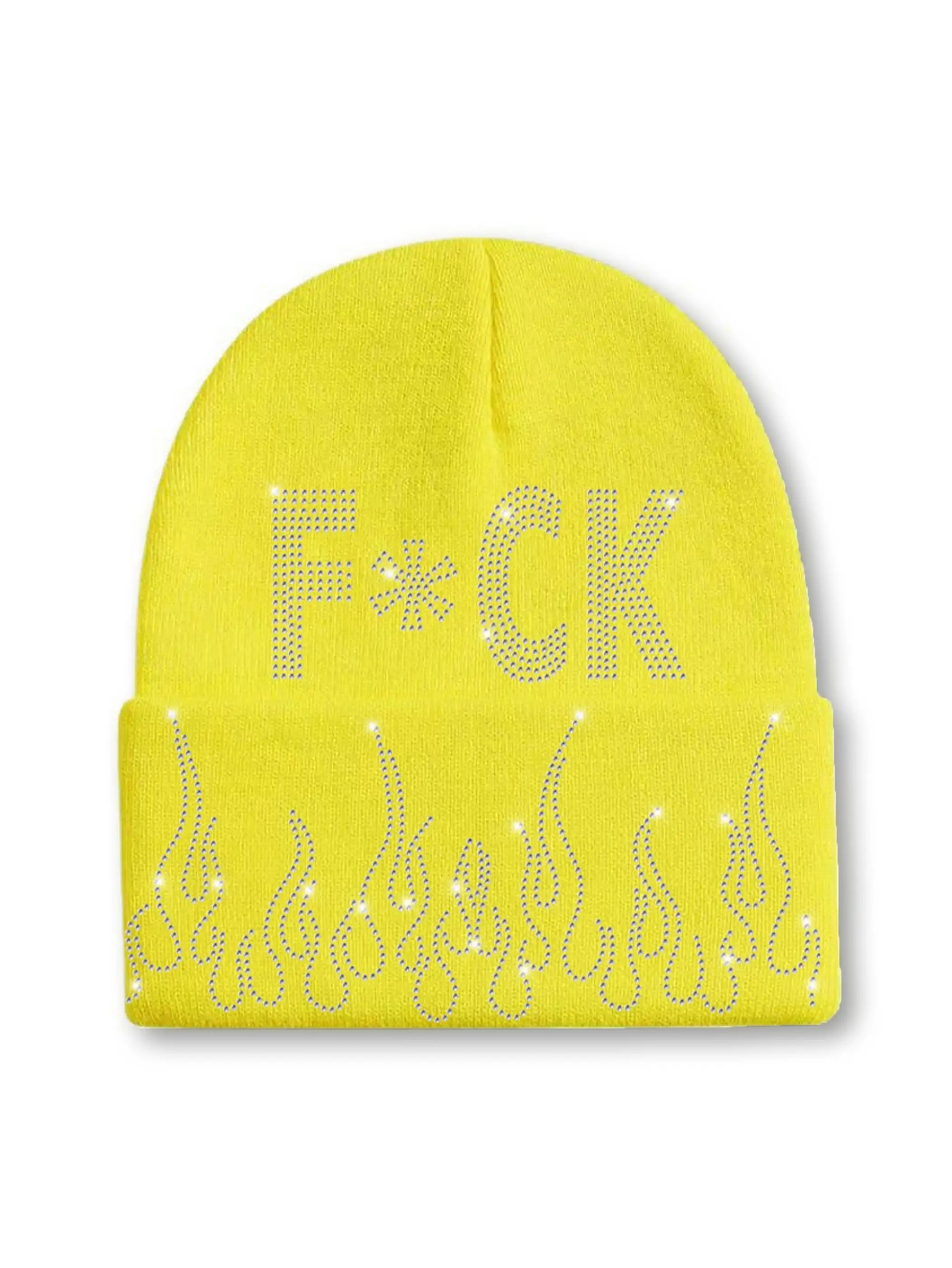 F*CK Flame Beanie-342