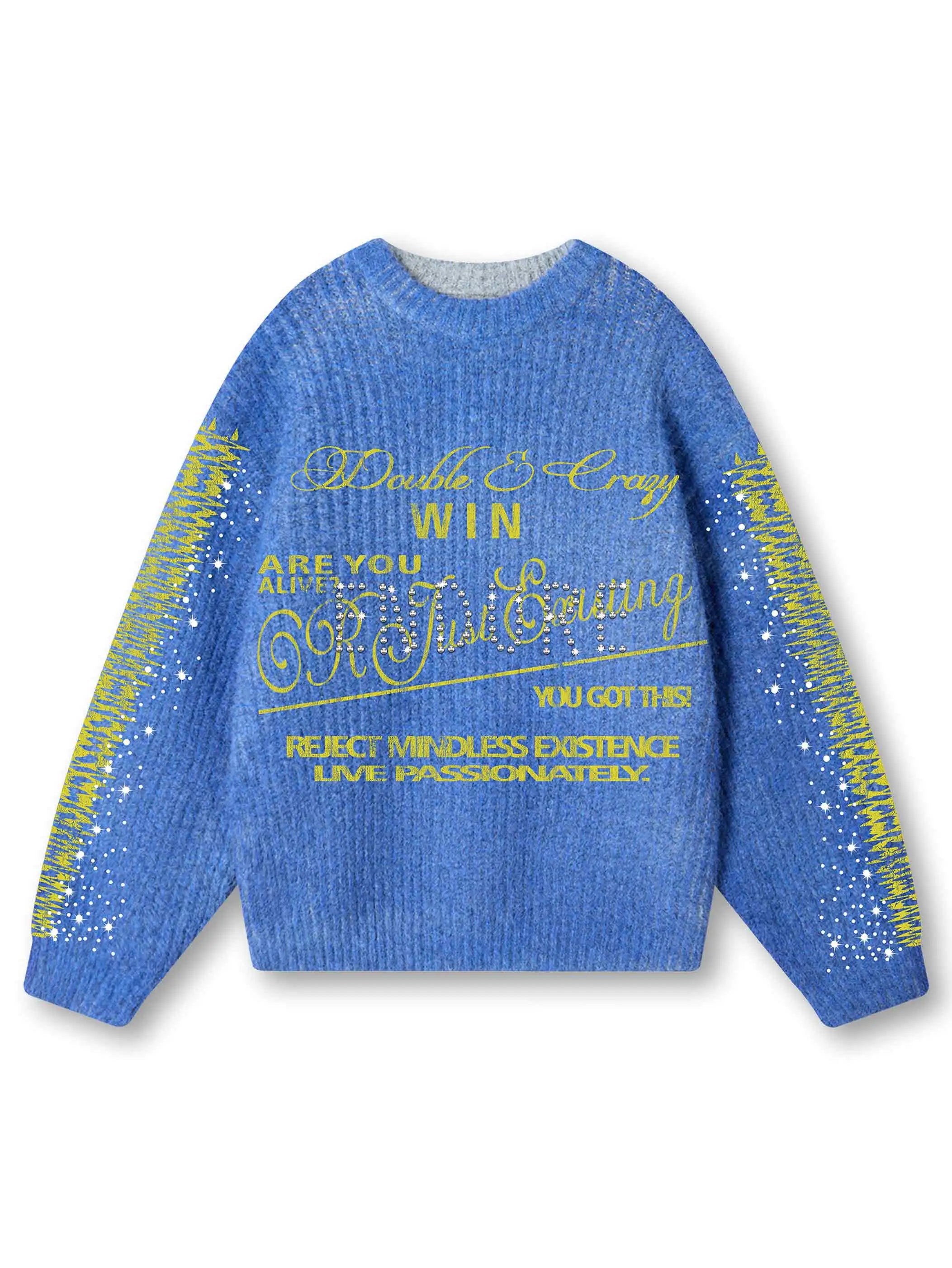 Hustle Scribble Street Sweater-385