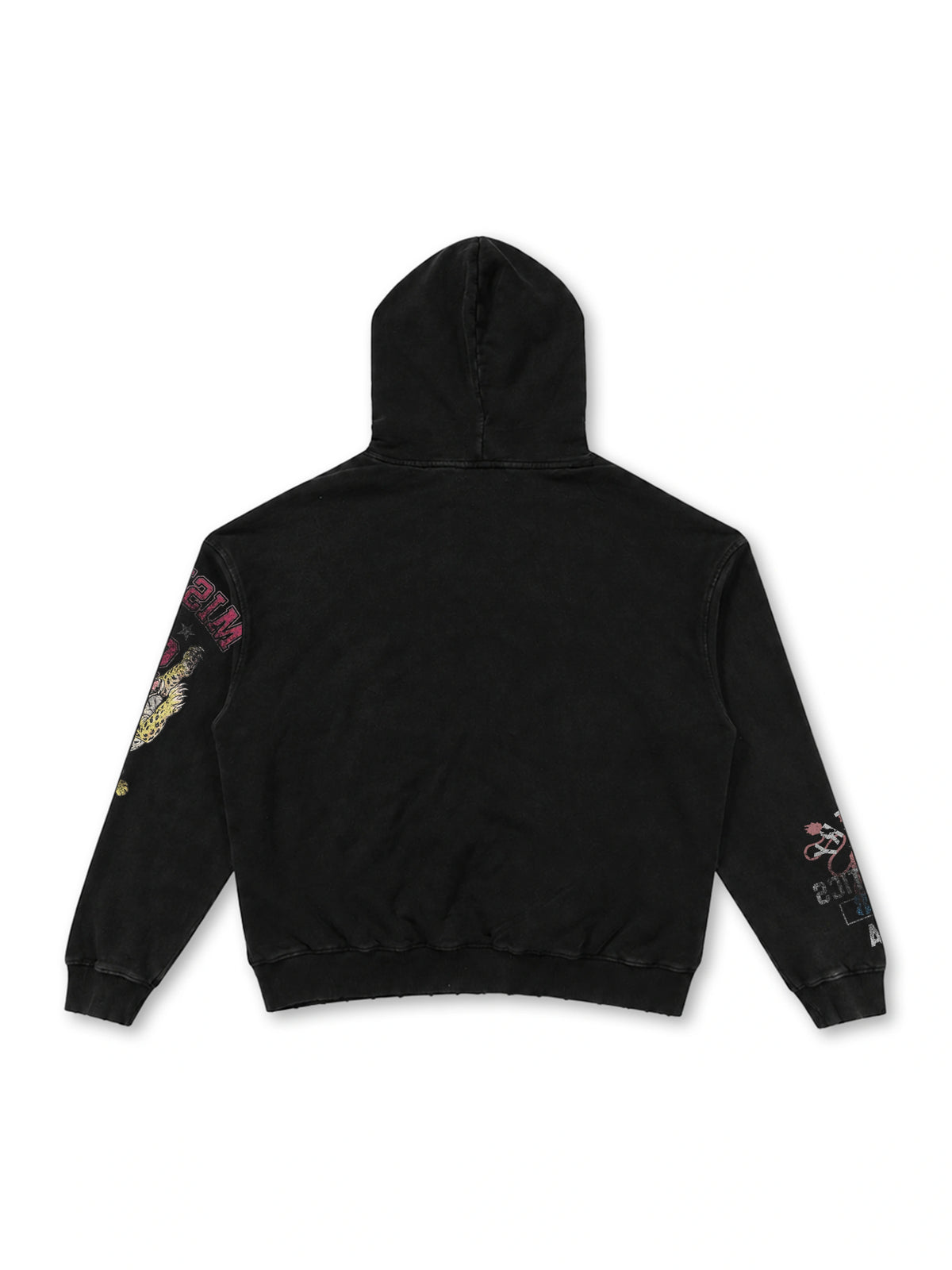 Sweat à capuche léopard Misery Rose-808