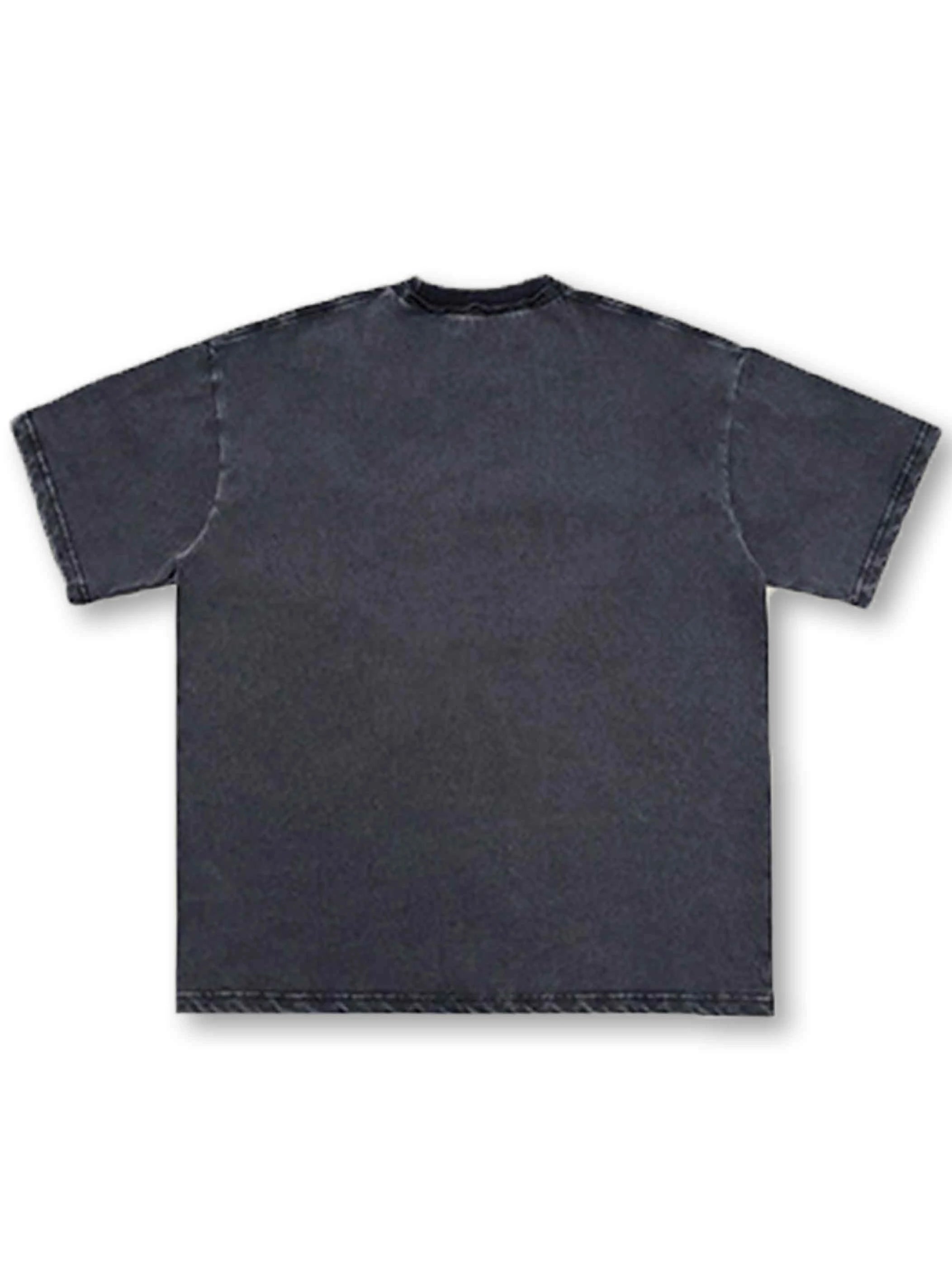 Vintage Cross Gemmed Grunge Tee-462