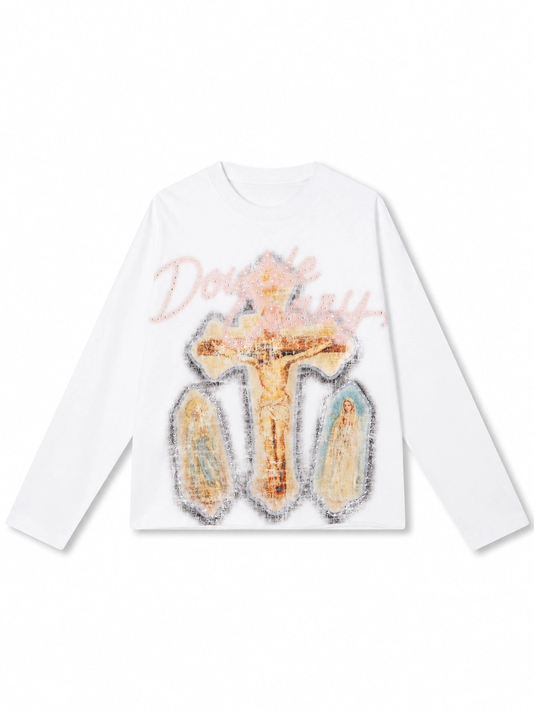 DEAD FAITH Camisa de Franela de Manga Larga-402