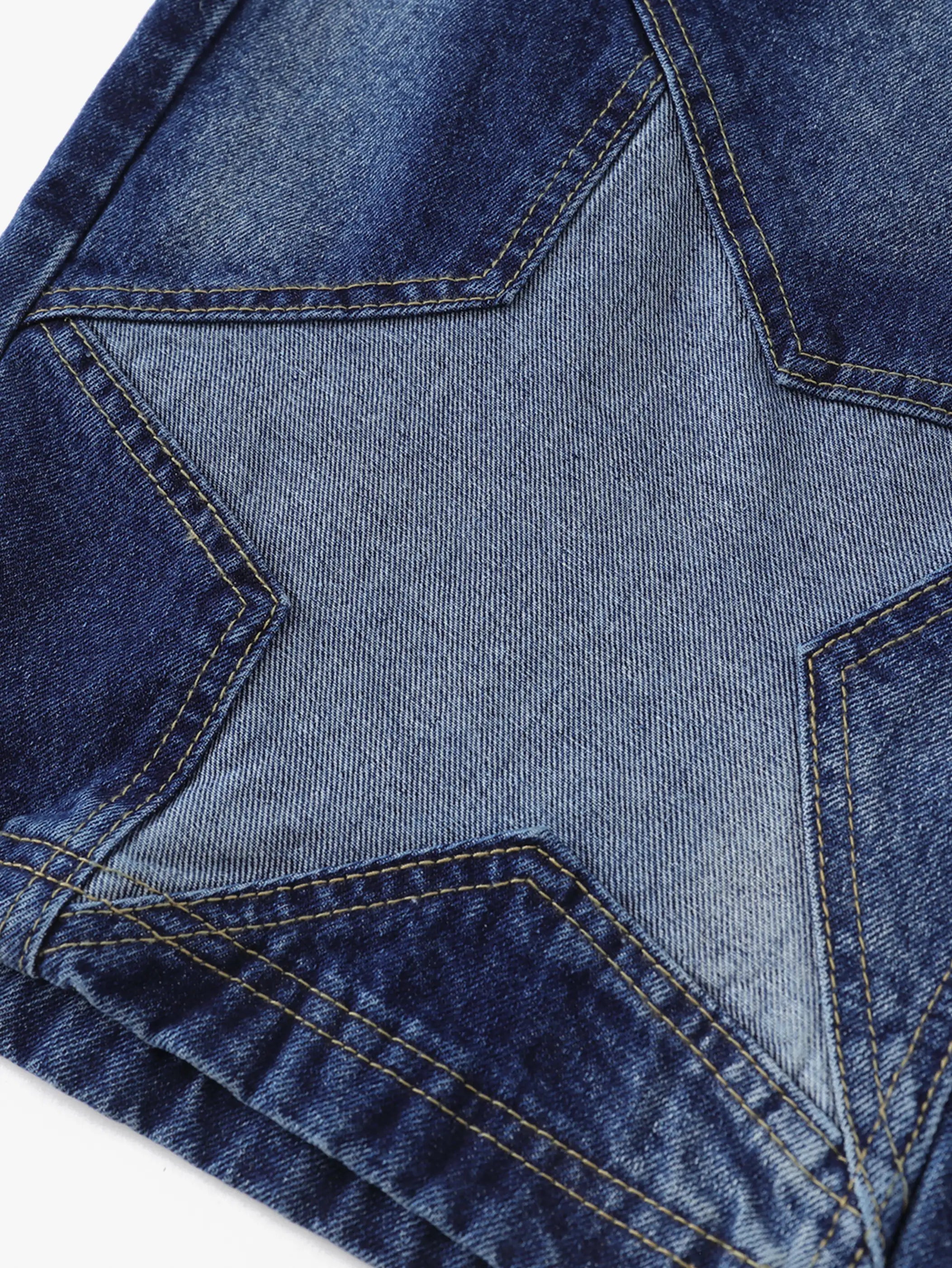 Short en jean "Starry Street"-S1094