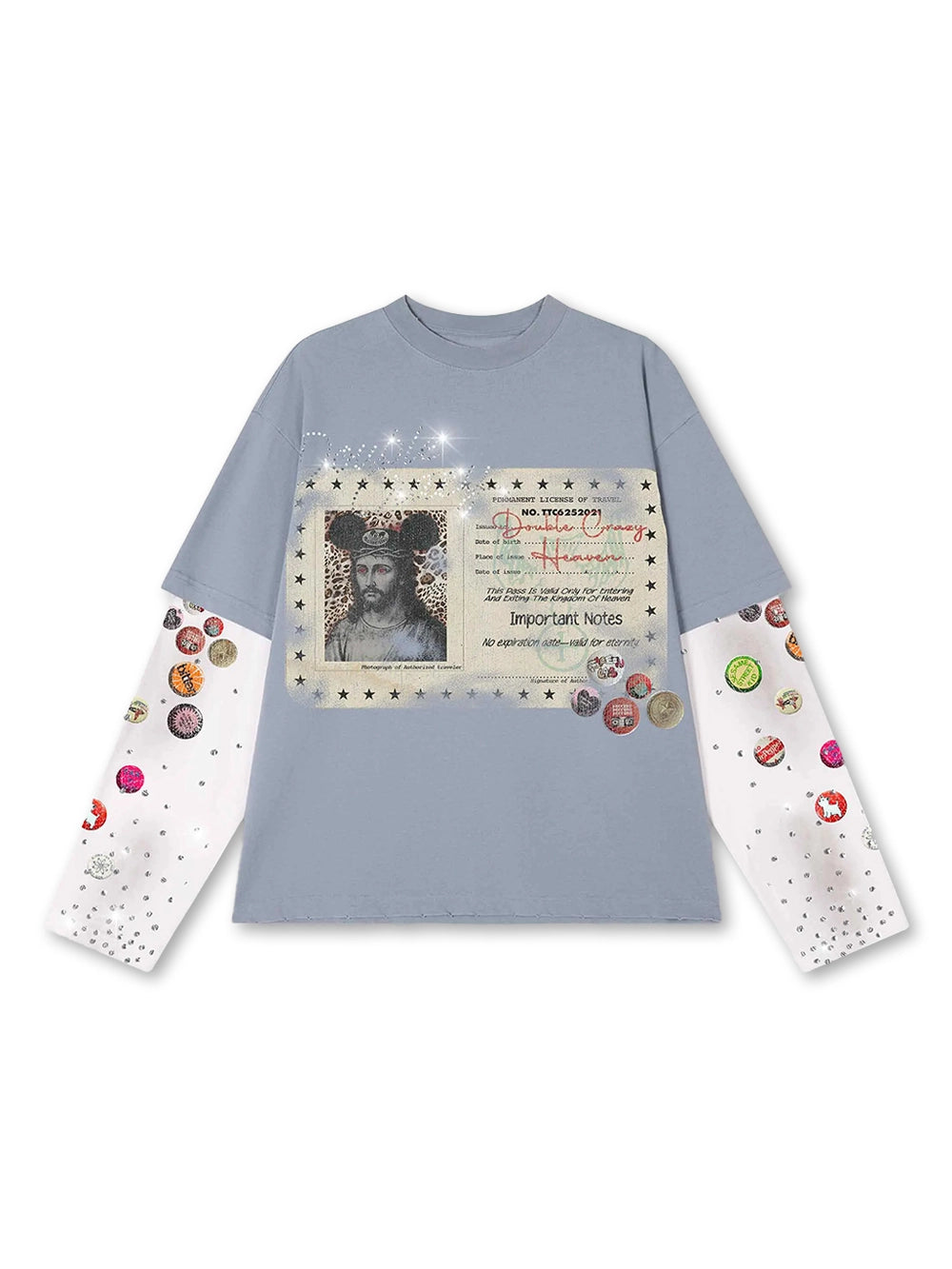 Iced Out Layered Archive ID L/S-428