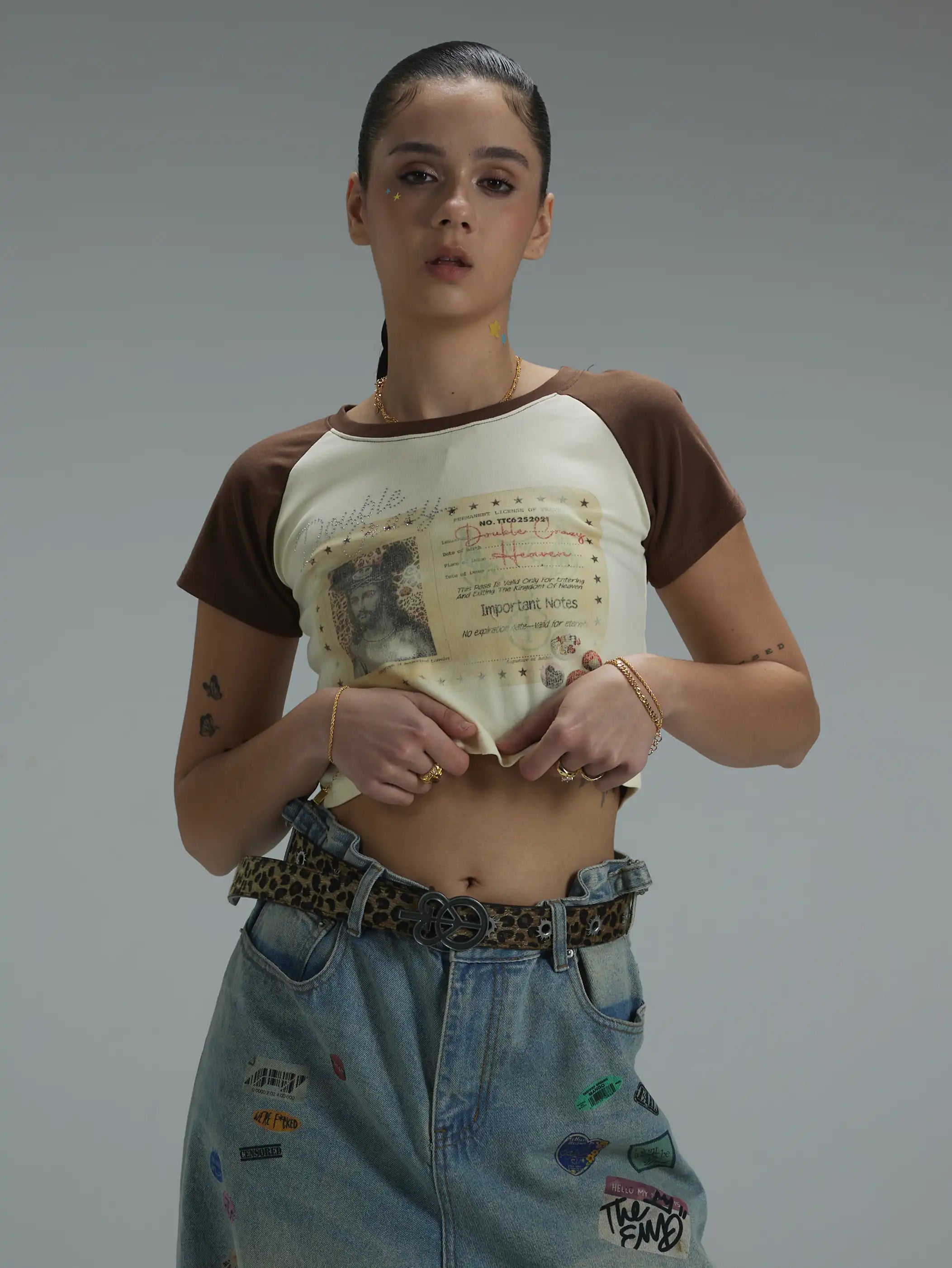 Boxy Y2K Archive Tee-429
