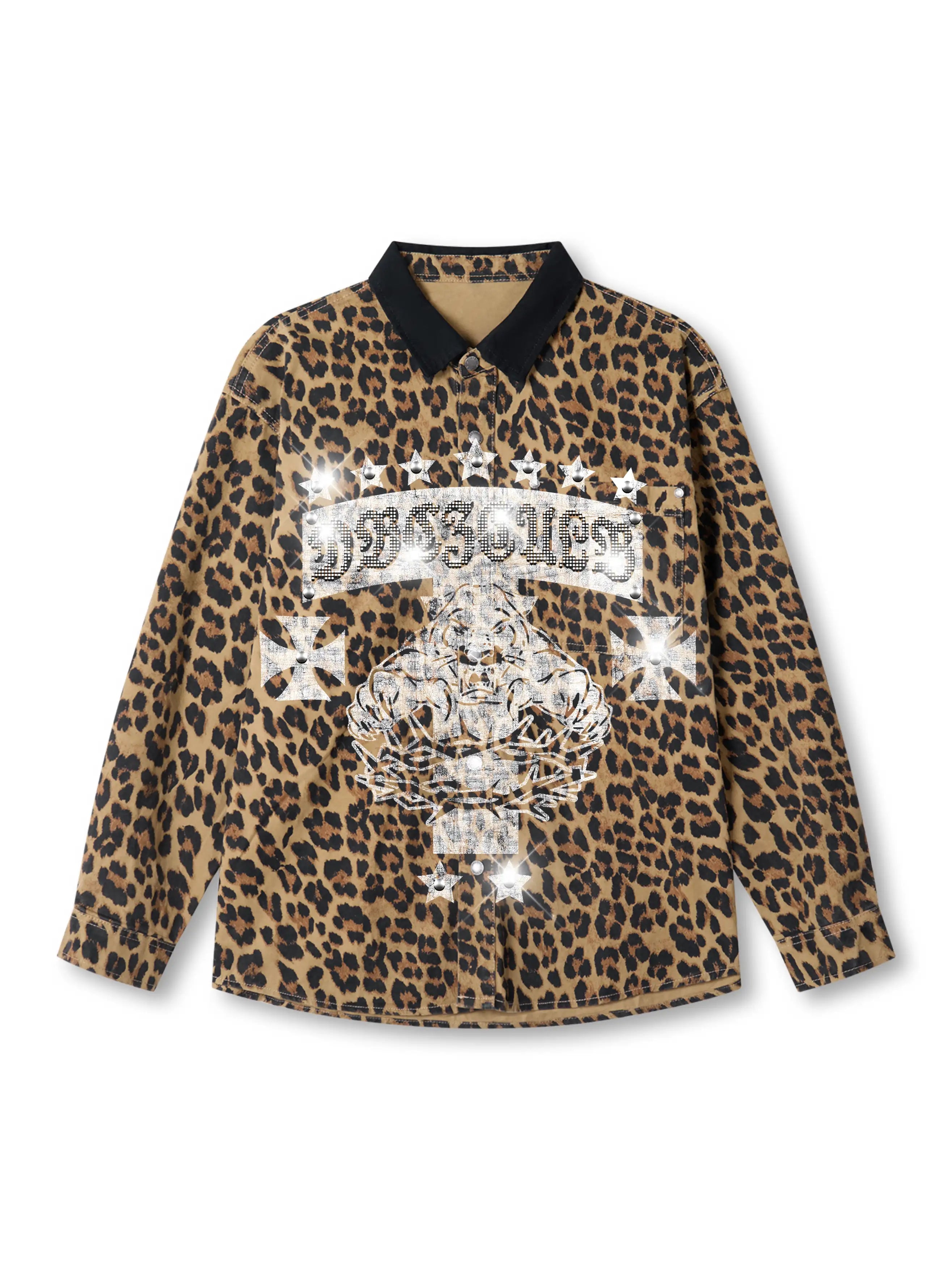 Leopard Chain Shirt-390