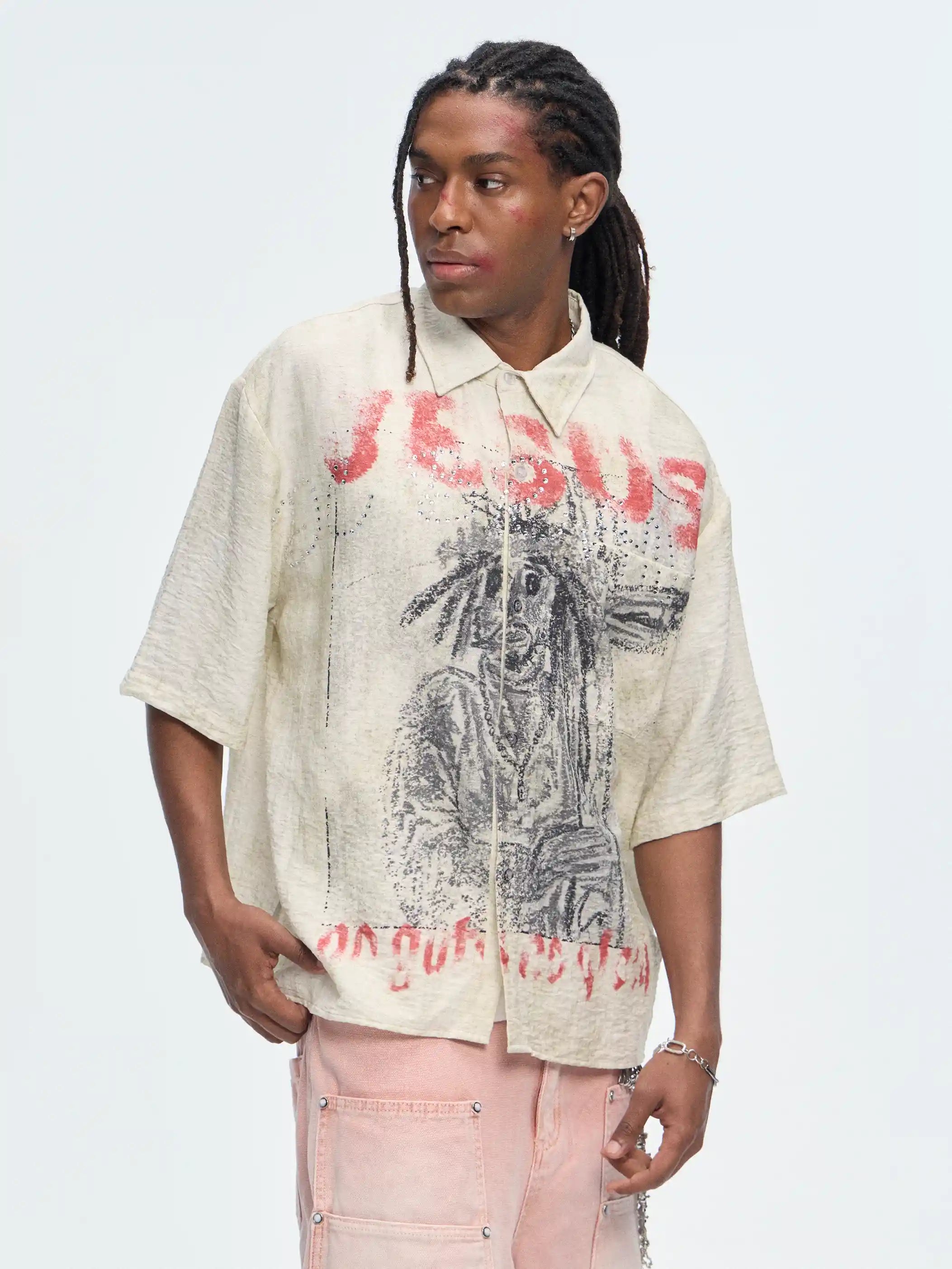 Vintage Jesus Bling Shirt-459