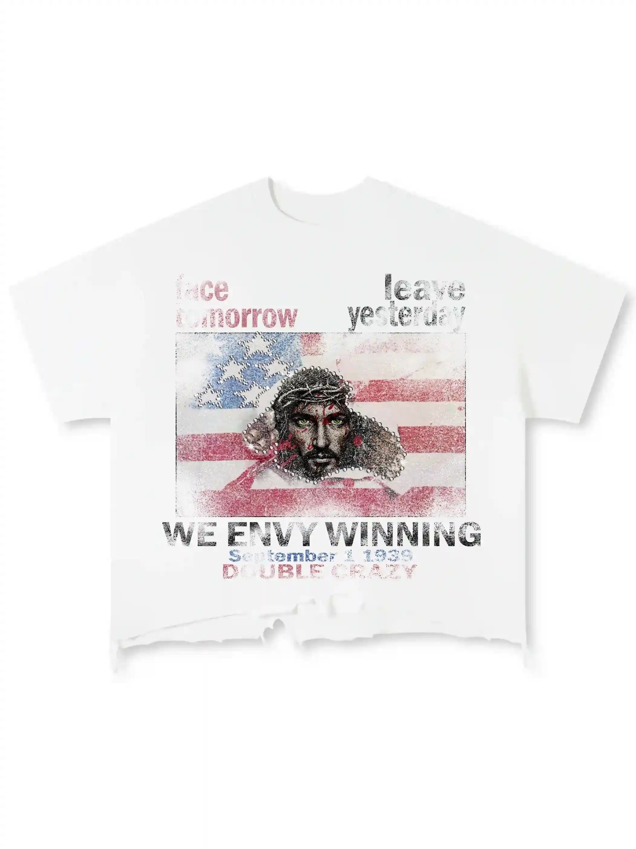 Faded Envy Jesus Tee-461
