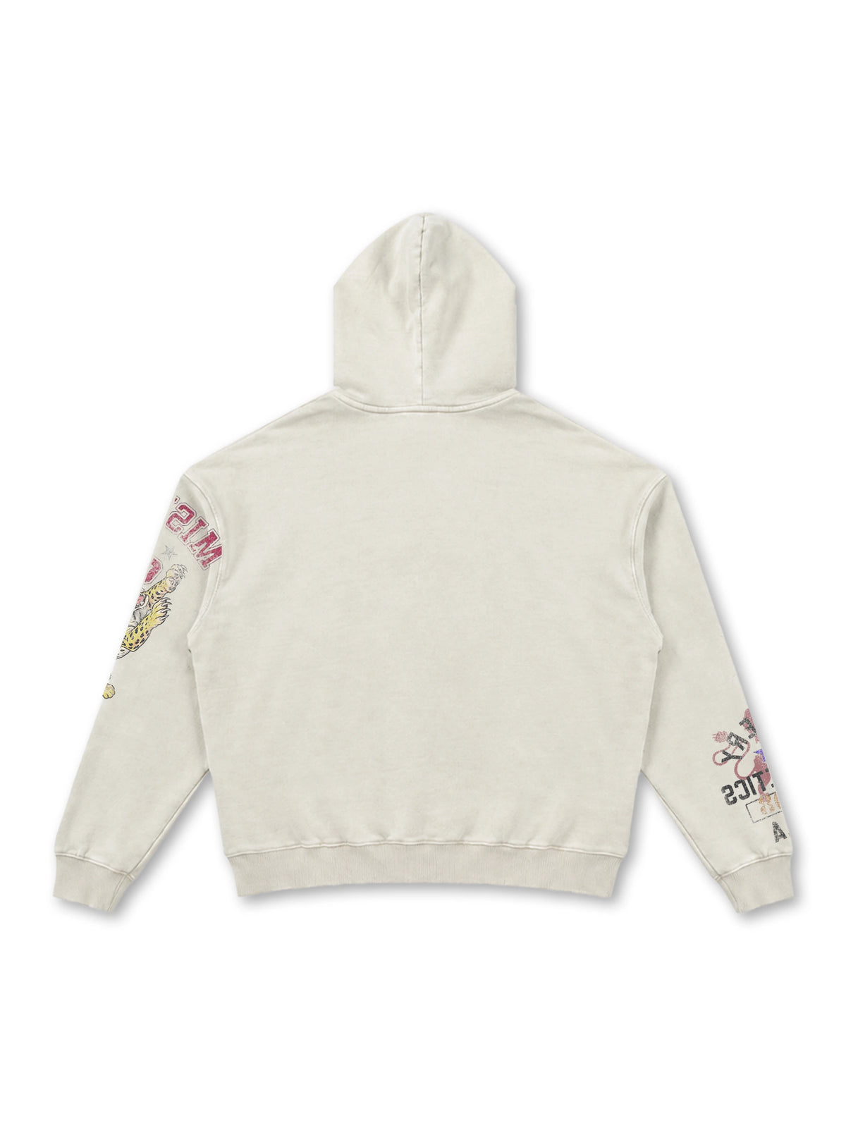 Sweat à capuche léopard Misery Rose-808