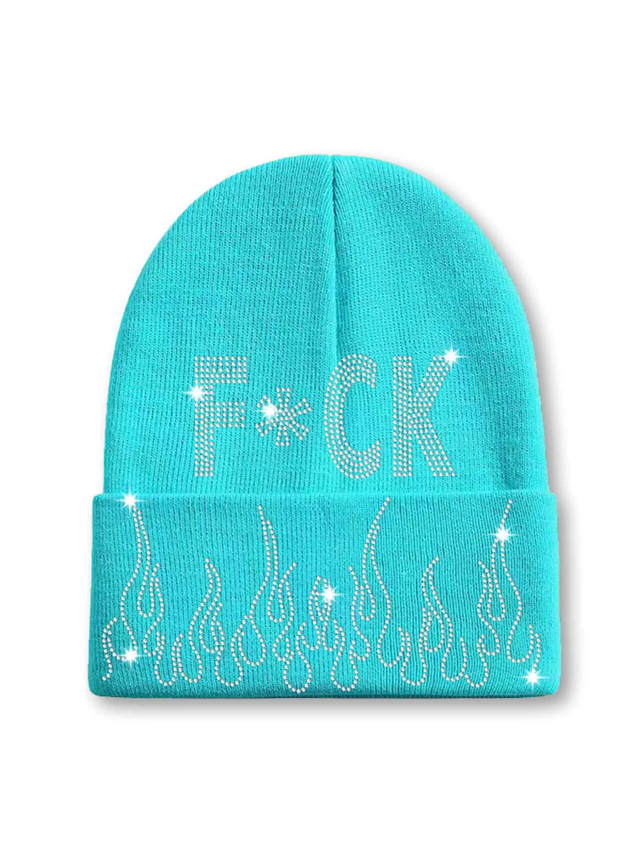 F*CK Flame Beanie-342