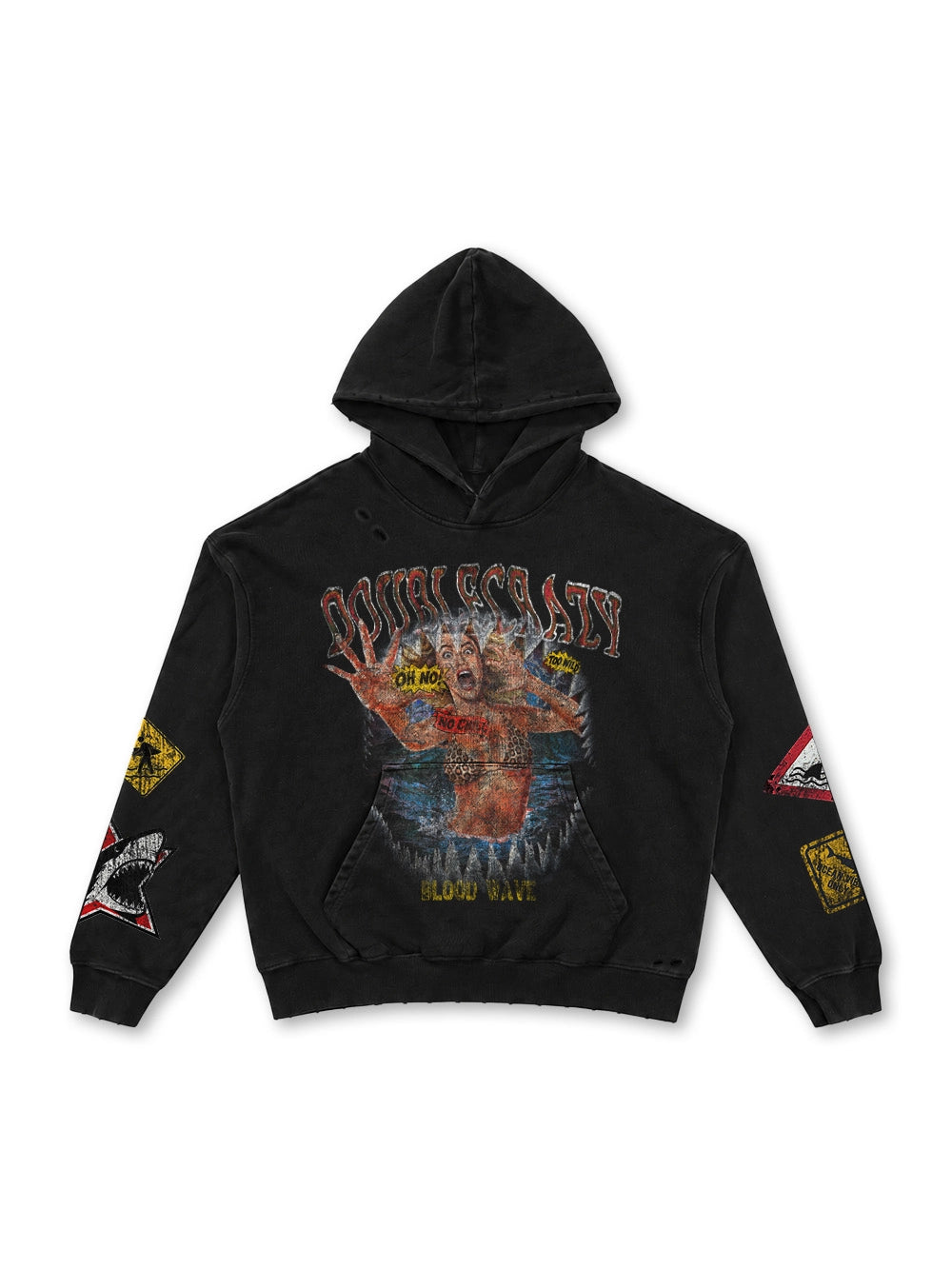 Pull-over horreur vintage Les Dents de la mer - 802