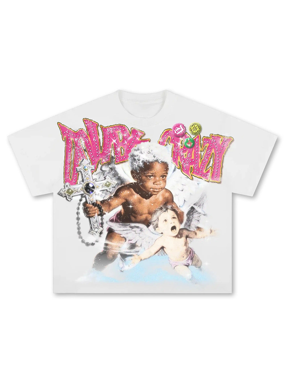 T-shirt Rockstar Chérubin Givré-590
