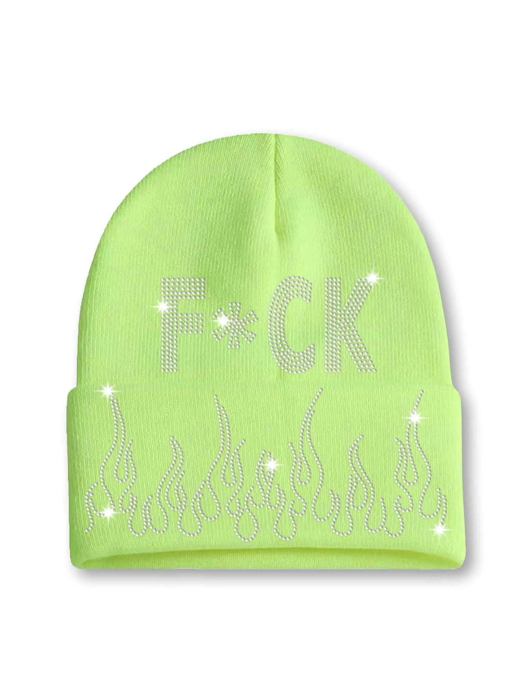 F*CK Flame Beanie-342