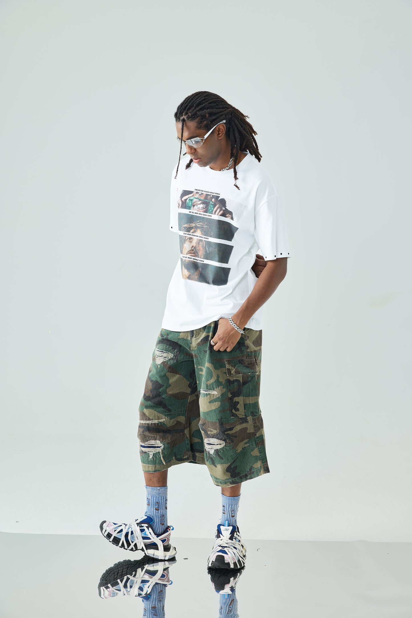Graphic T Shirt Religious Internet Vintage Streetwear Tee-172