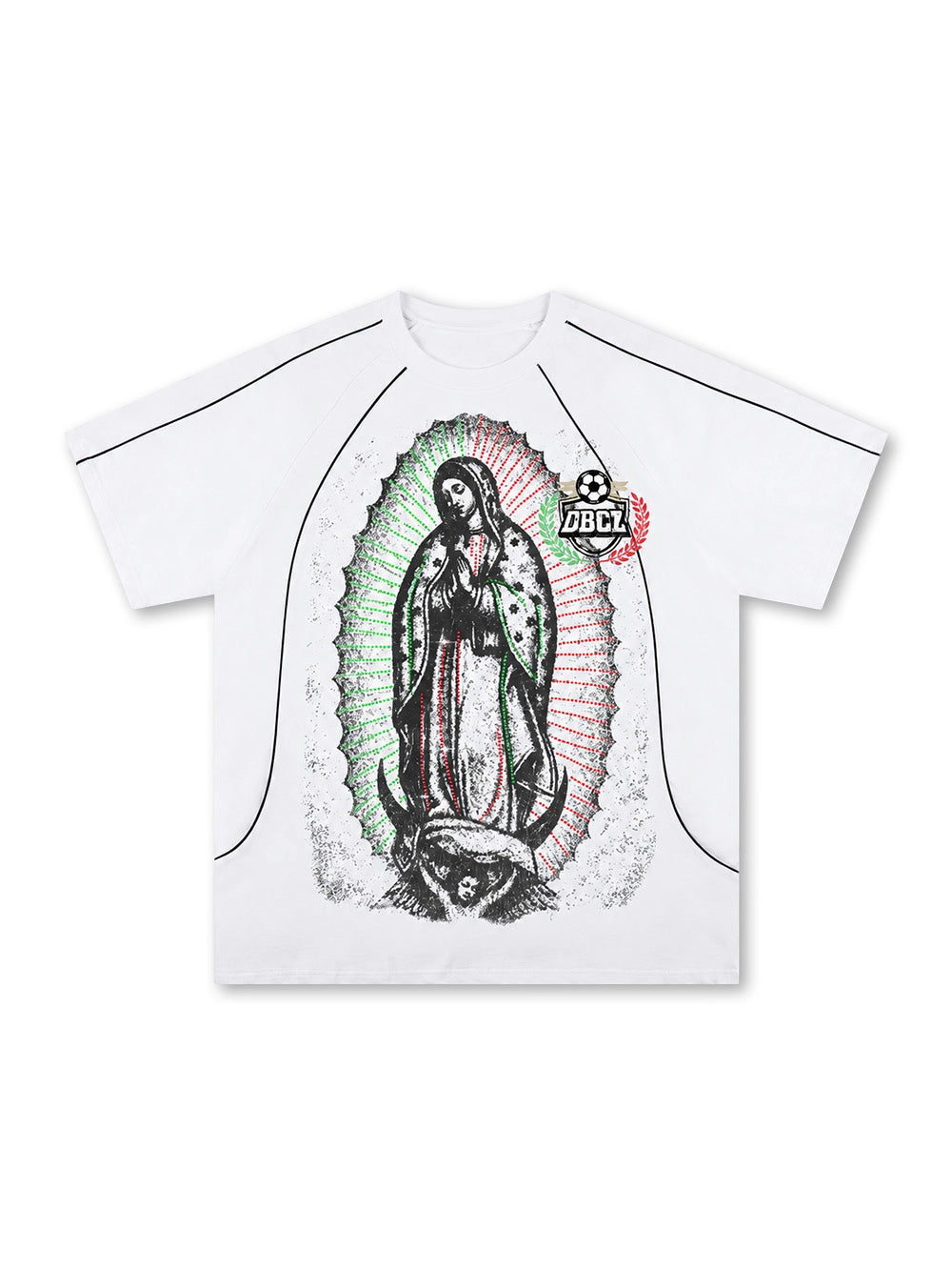 Maillot ample Guadalupe avec diamants synthétiques - 615