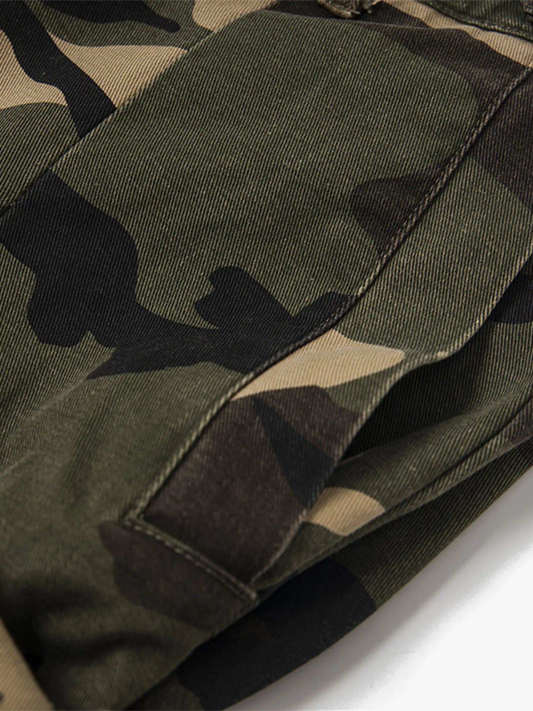 Dual Tone Cargo Shorts-S1102