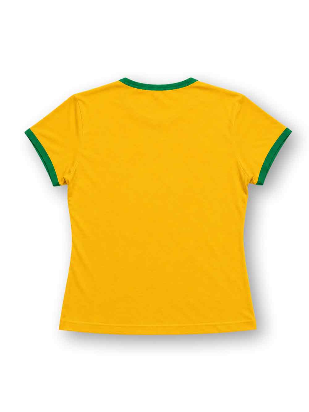 Leopard Brazil Ringer Baby Tee-627