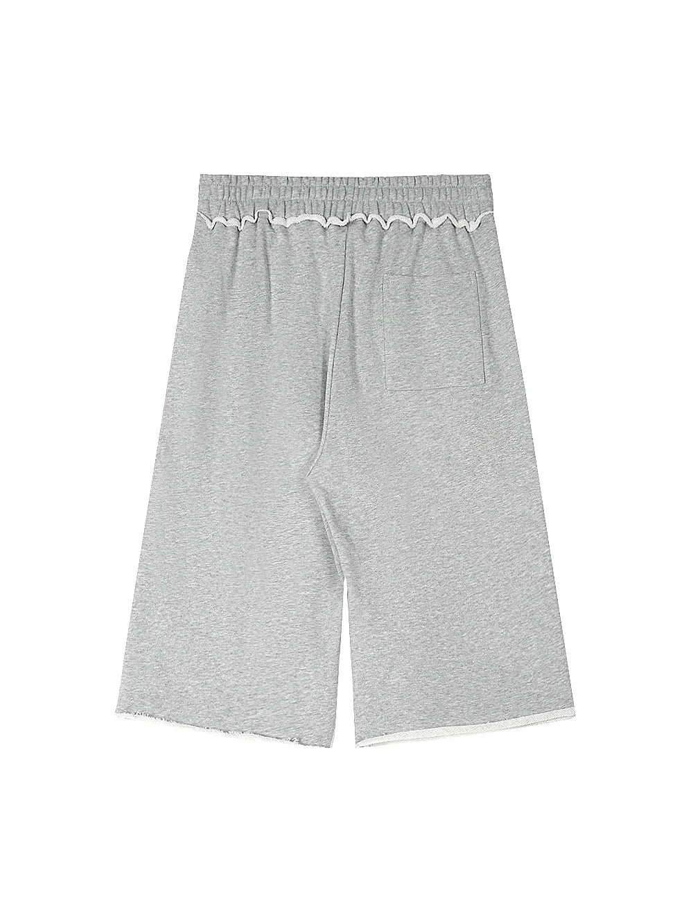 Rhinestone Flame Sweat Shorts-645