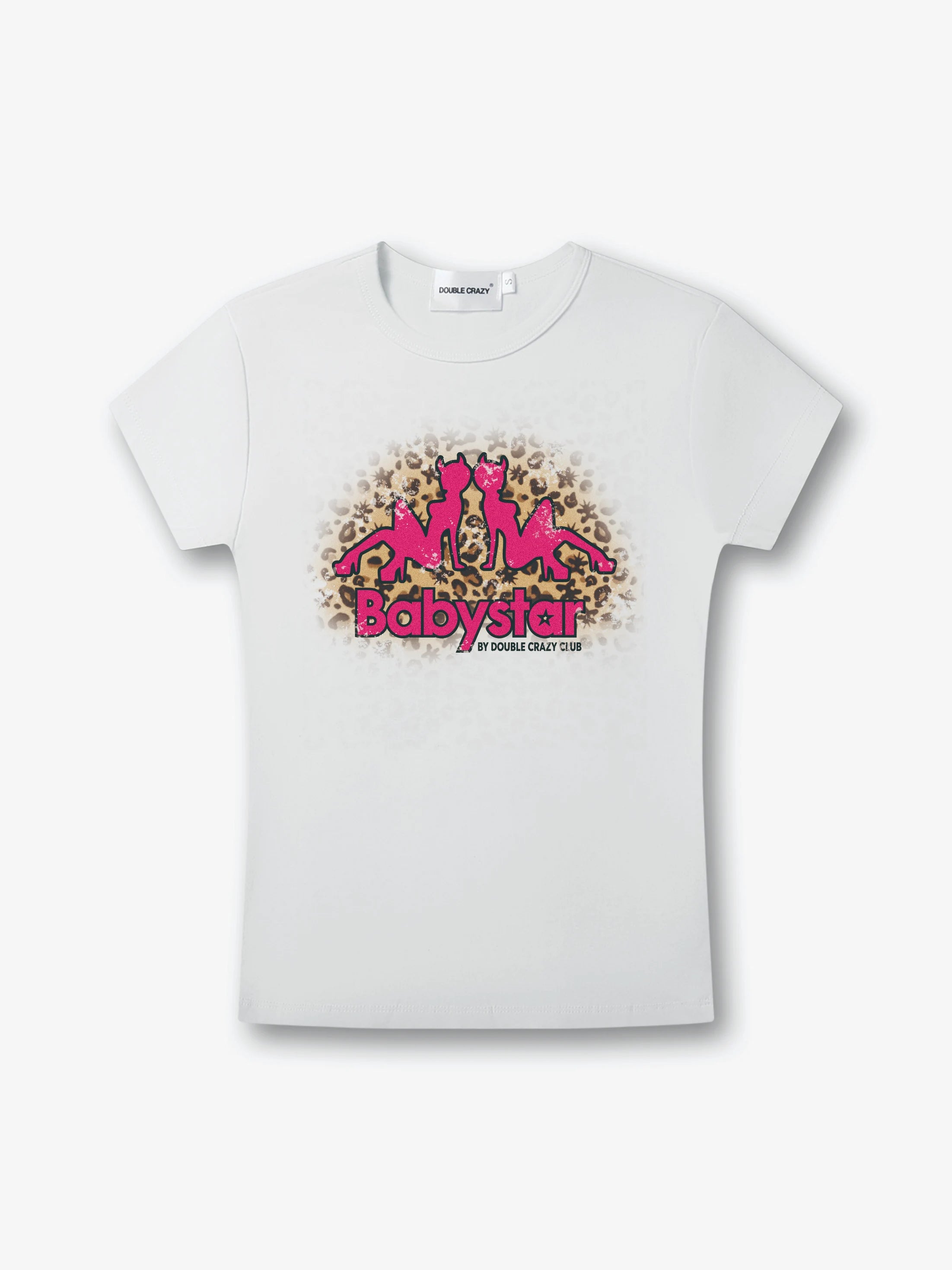 Leopard Devil Girl Baby Tee-651
