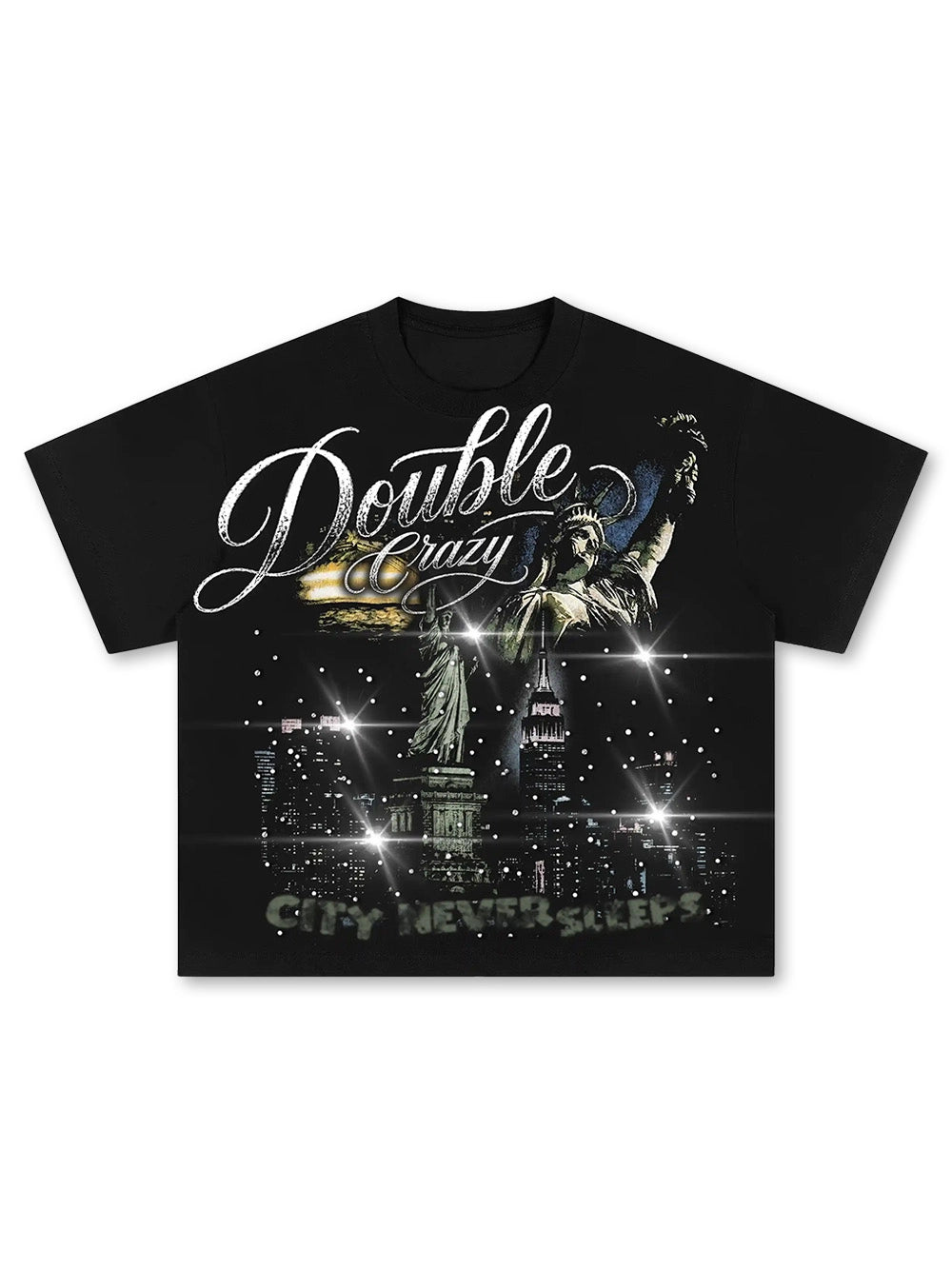 T-shirt Bling City Never Sleeps-659