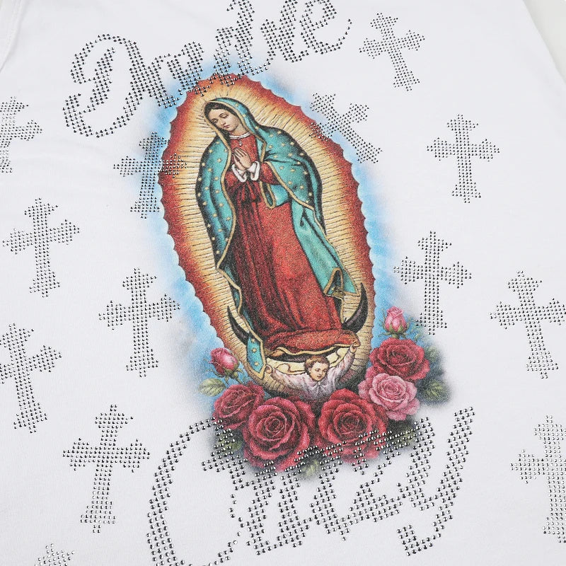 Bling Chicano Guadalupe Débardeur-650