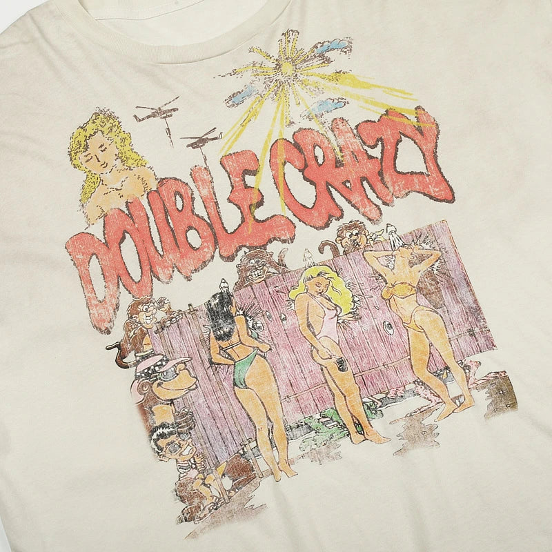 90s Bikini Comic Boxy L/S-715