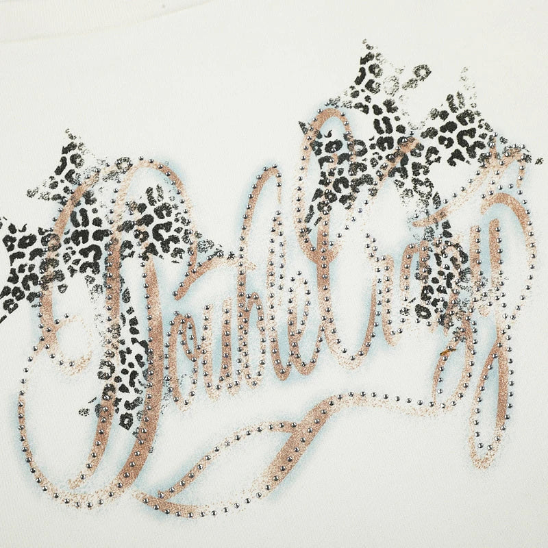 Leopard Star Off-the-shoulder-723