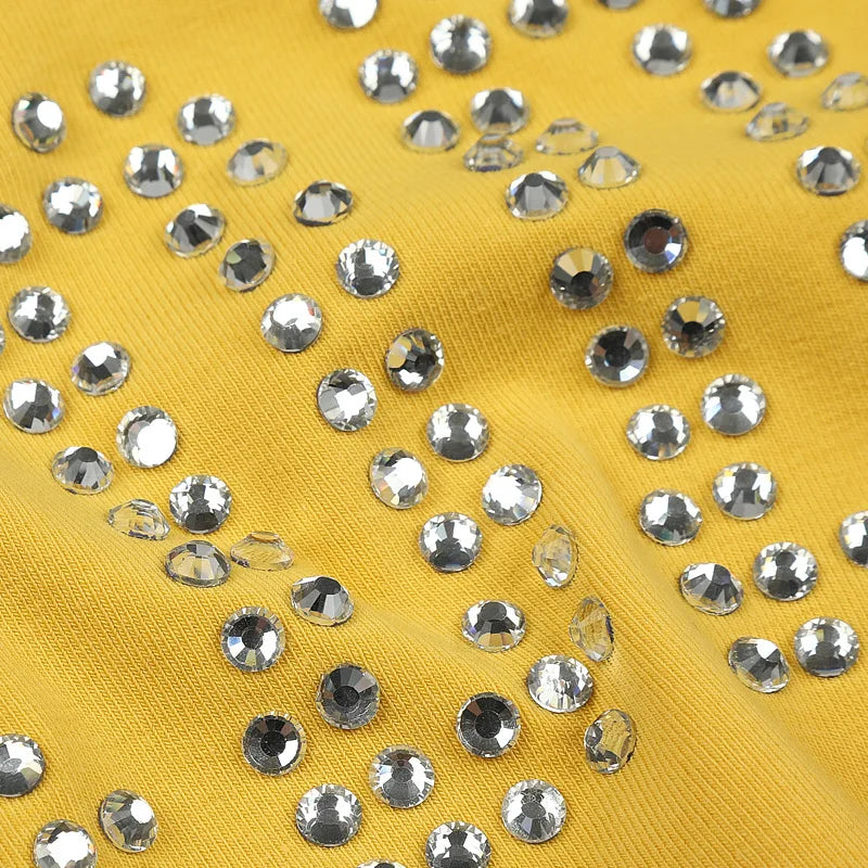 Rhinestone BADDIE Tube Top-733