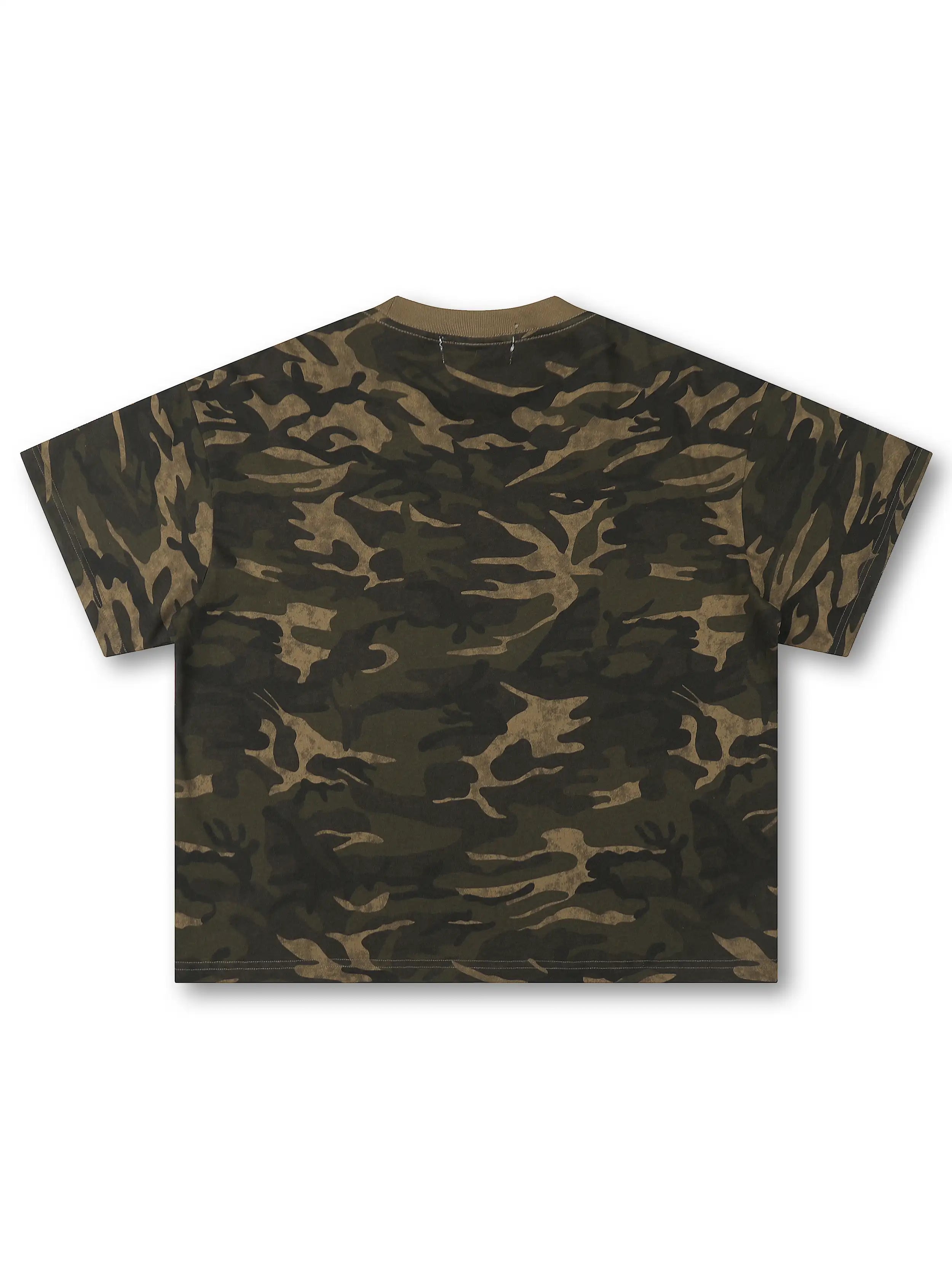 T-shirt coupe carrée Camo Gladiator-555