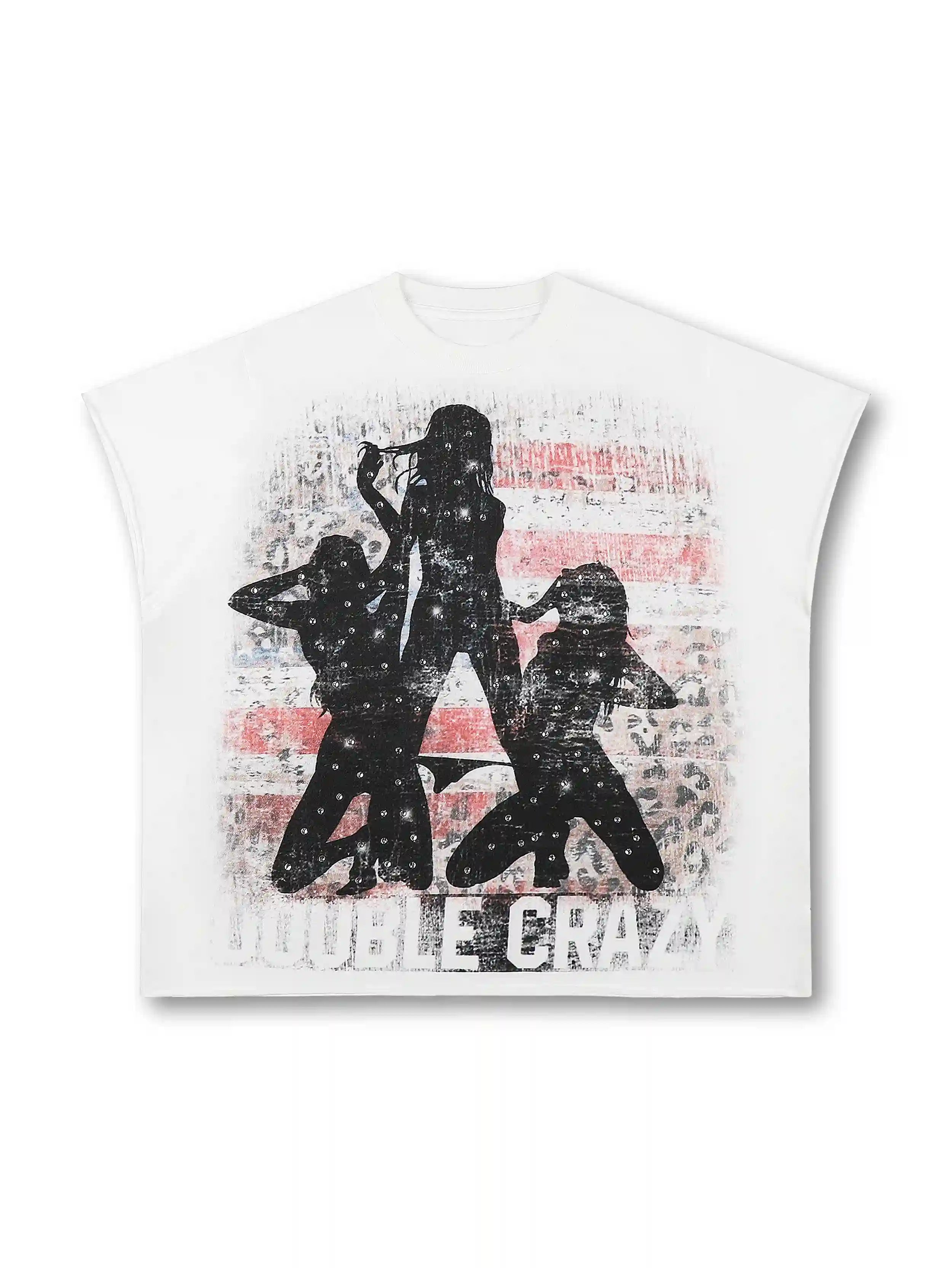Camiseta sin mangas Vintage Bling Tour-558