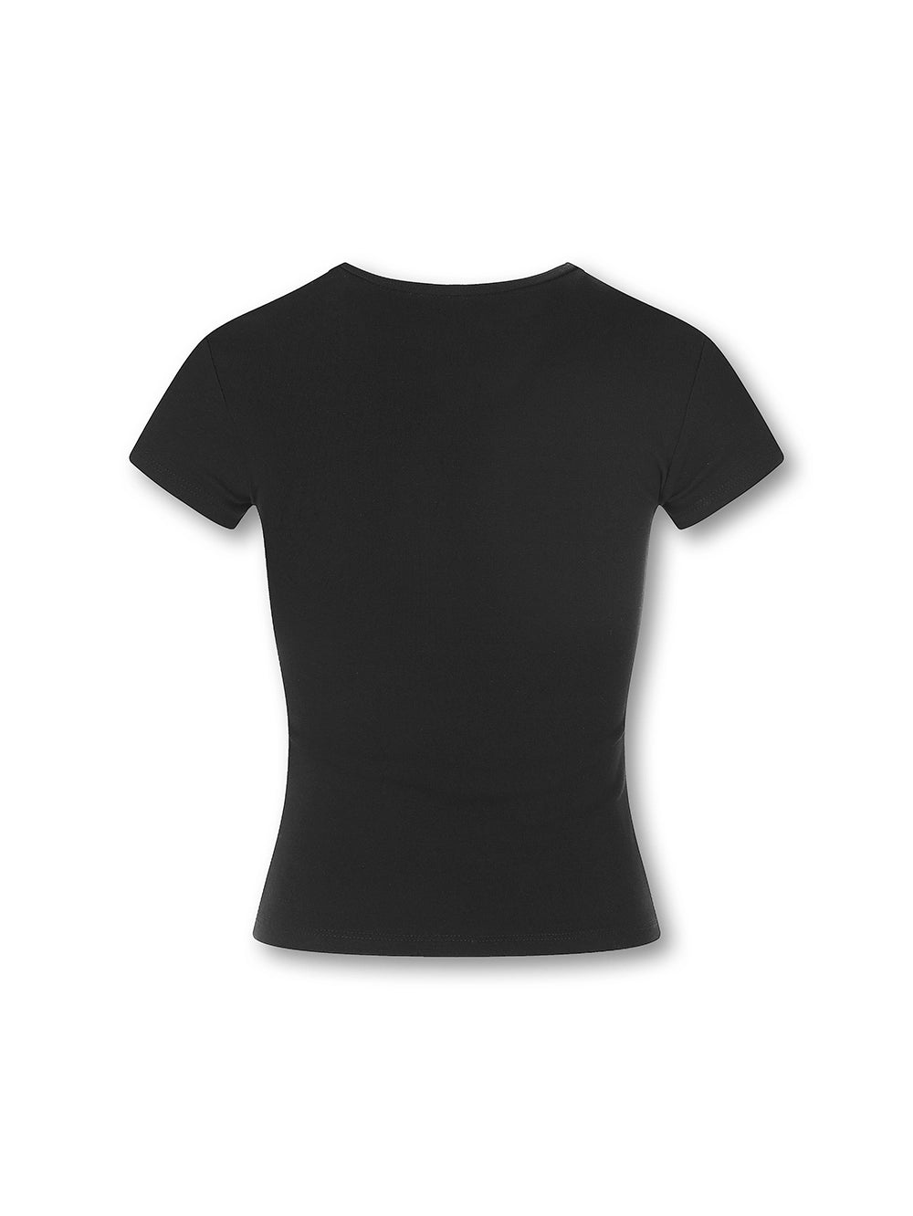 T-shirt court léopard motif fille diabolique bébé-651