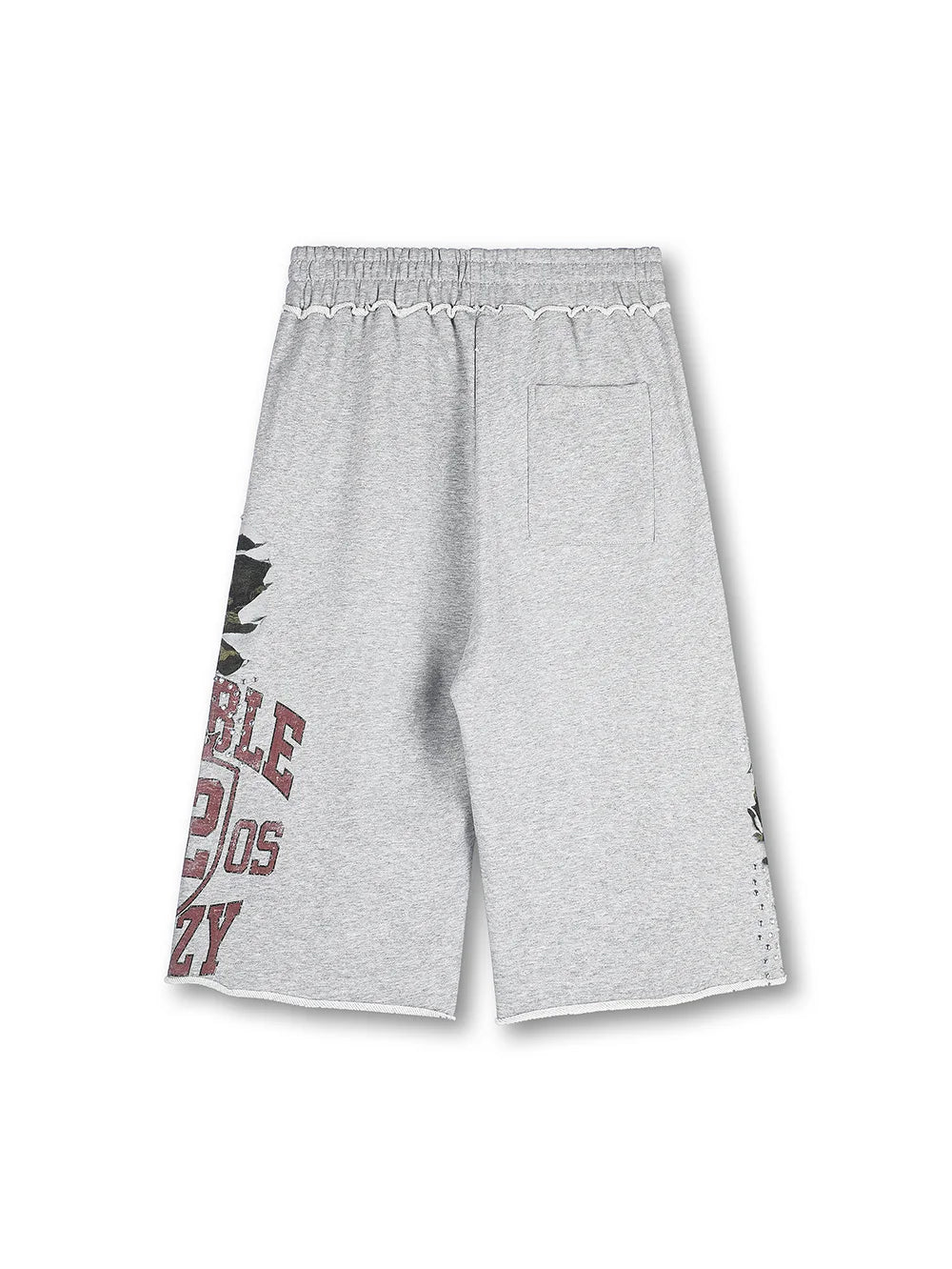 Varsity Camo Sweat Shorts-662