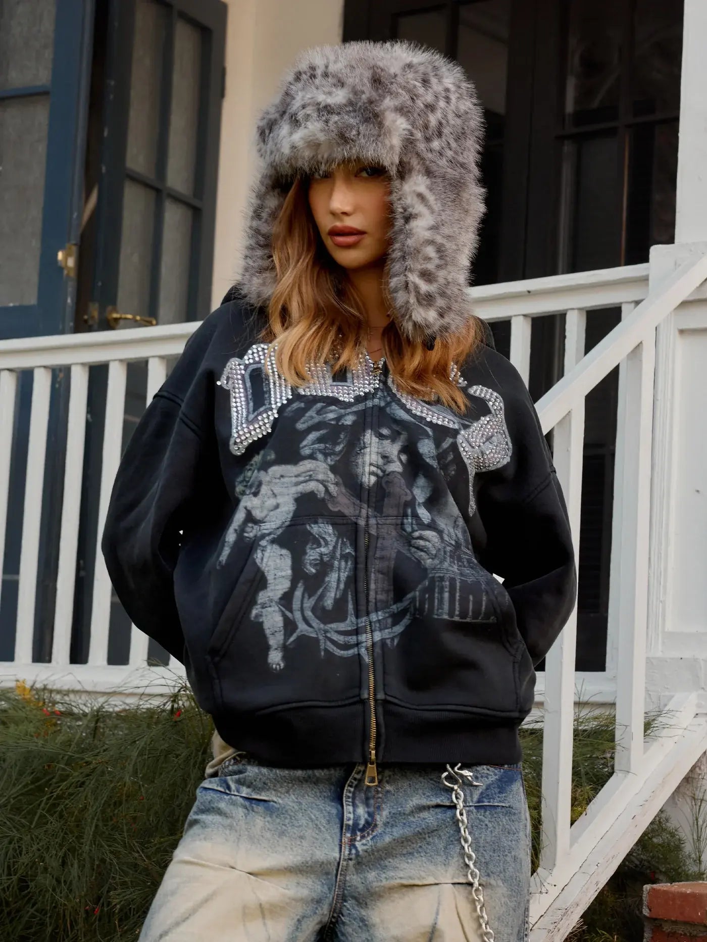 Sudadera con capucha Ángel Eterno-391