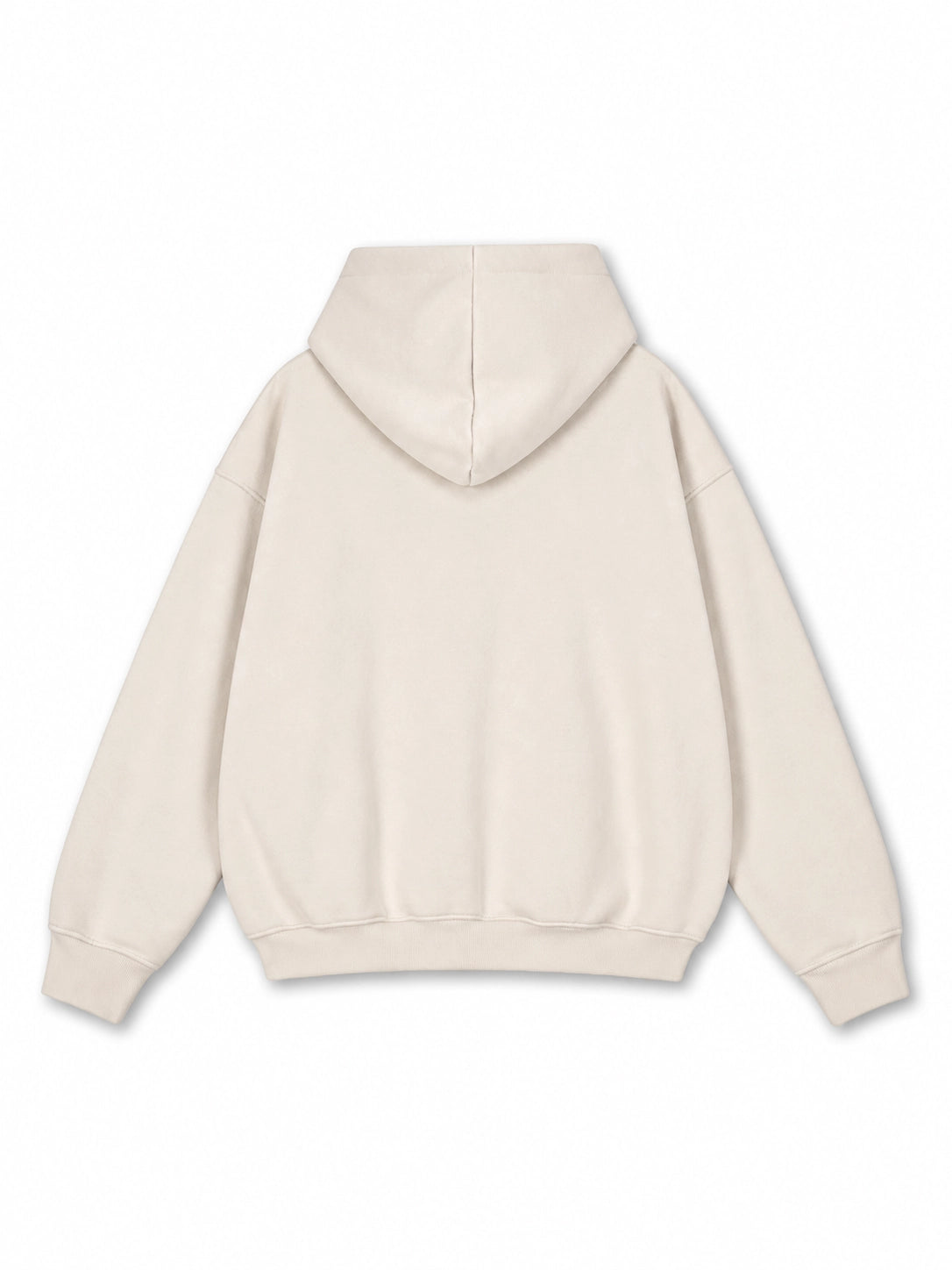 Faded Leopard Text Zip Hoodie-752