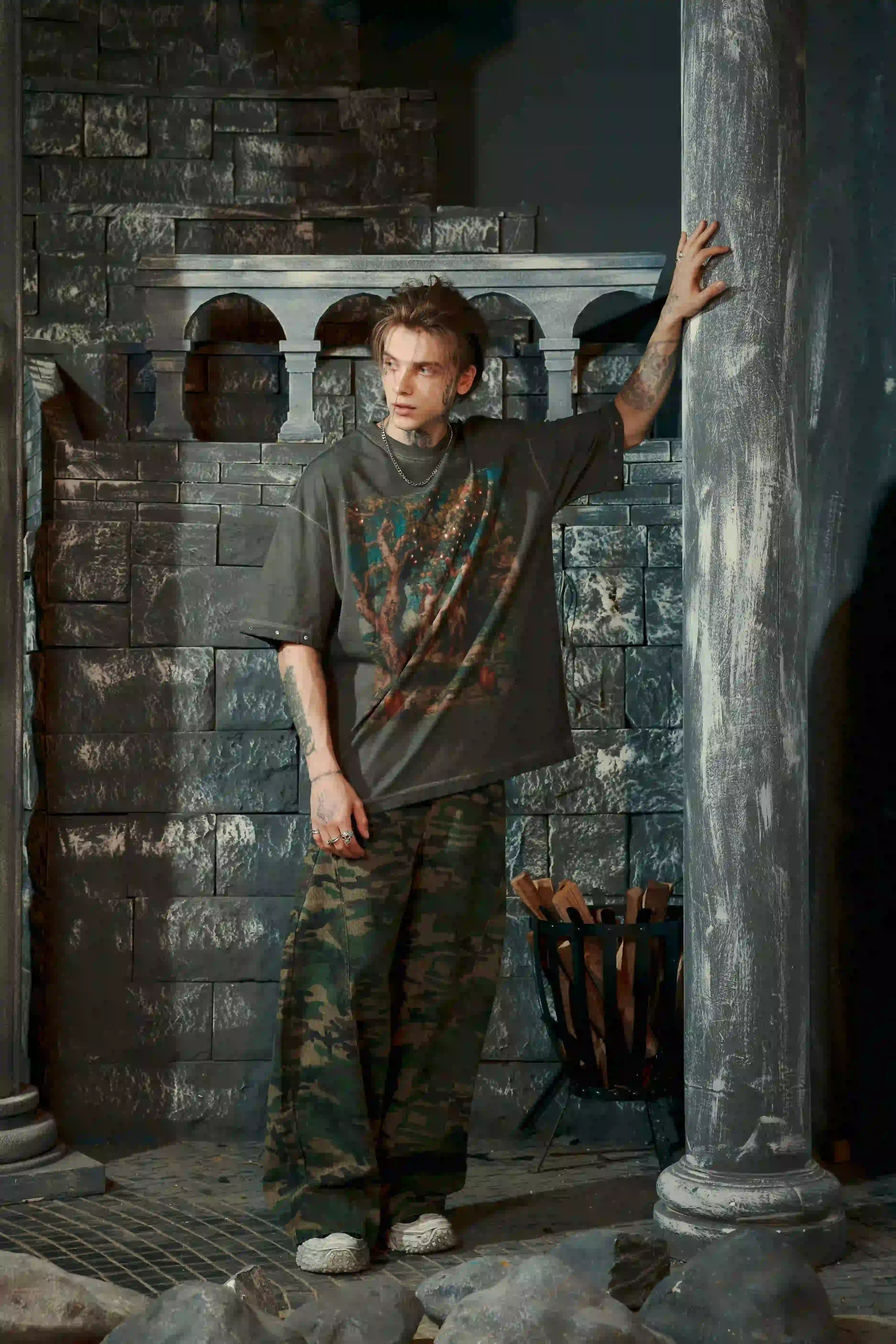 Fruit of Sin – Sacred Classic T-shirt-153-T